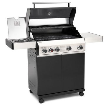 TAINO Gasgrill TAINO BLACK 4+1 Set mit Drehspieß