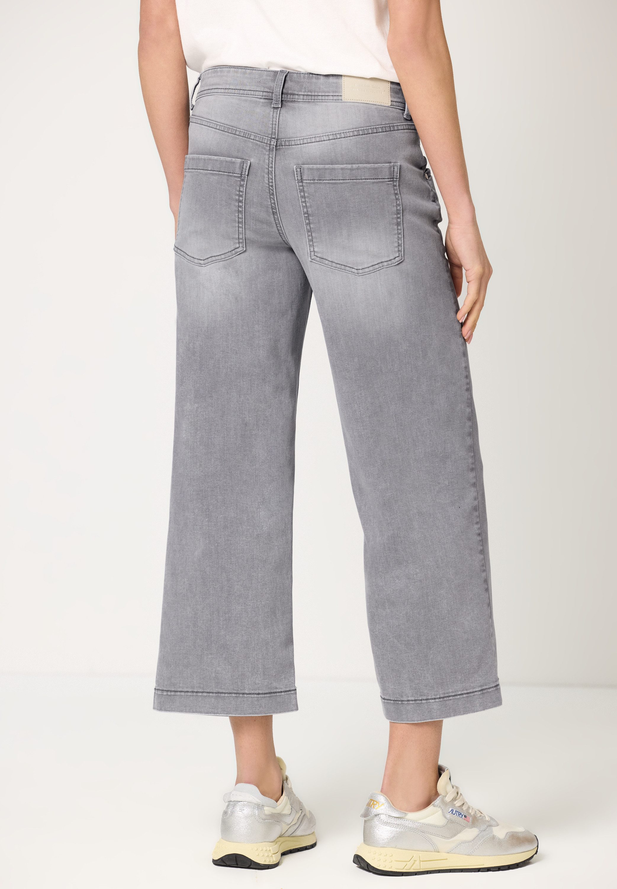 CECIL Loose-fit-Jeans im elastischen Materialmix