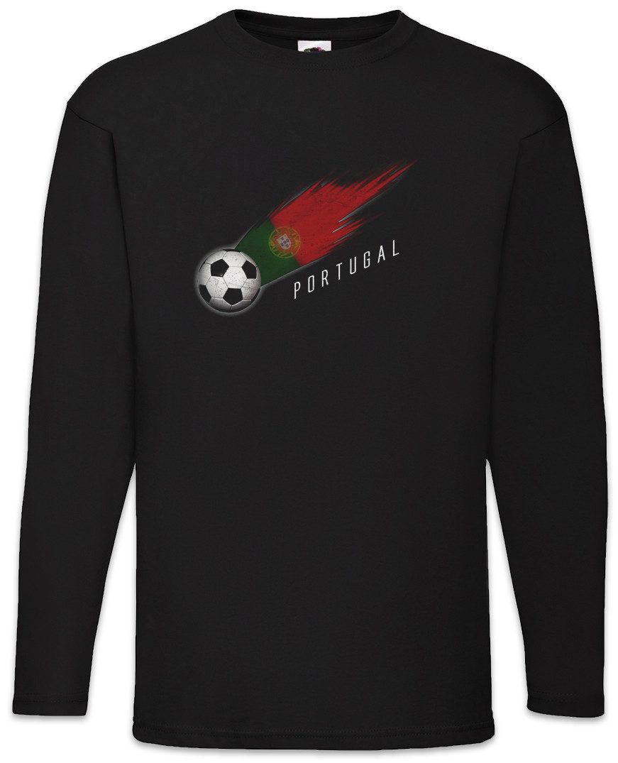 Langarmshirt Portugal Football Comet I Langarm T-Shirt Portugiesisch Portugiesische