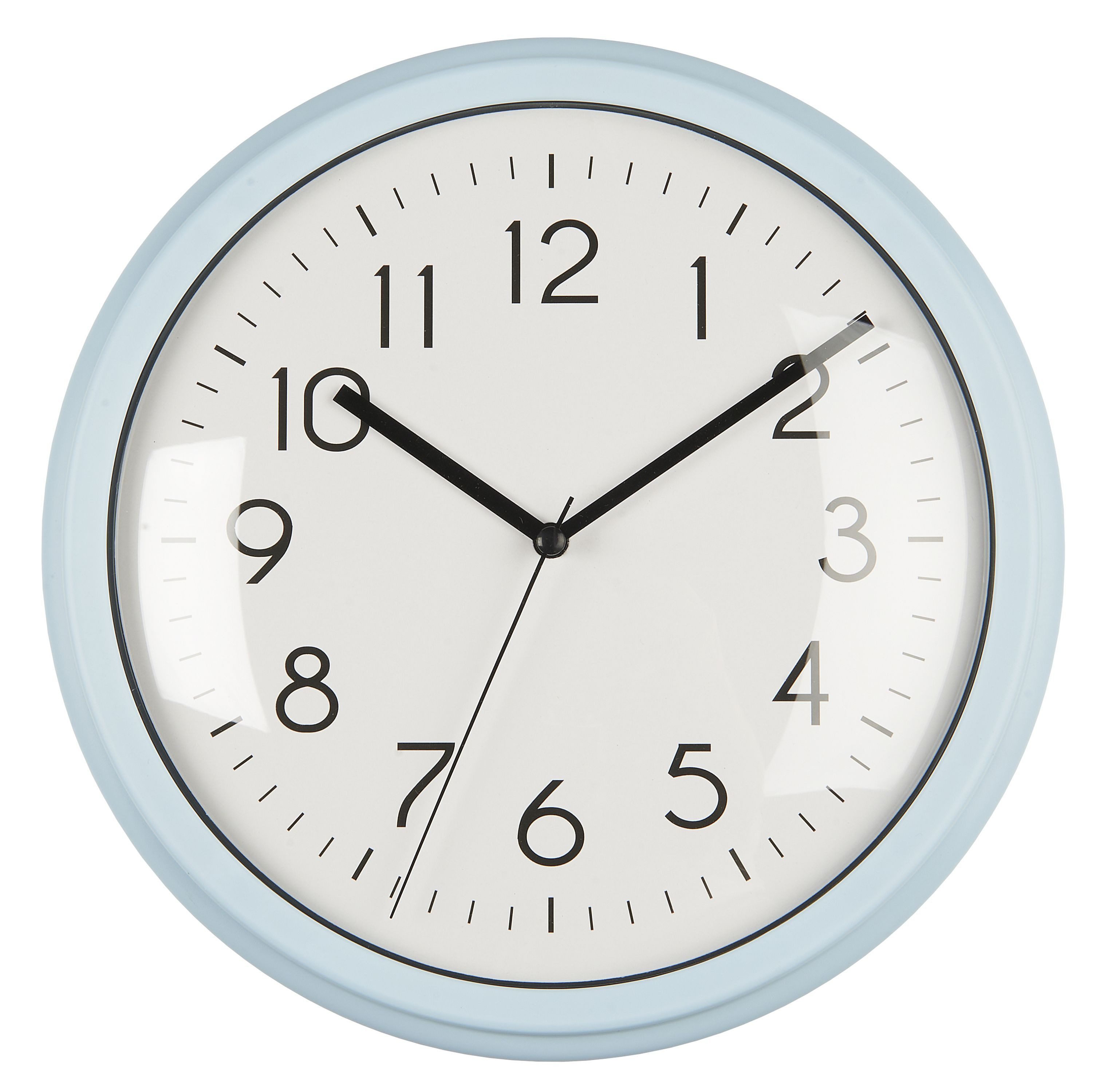 Wanduhr Ib Laursen - Wanduhr Ø 26 cm Kunststoff Türkis 9707-23