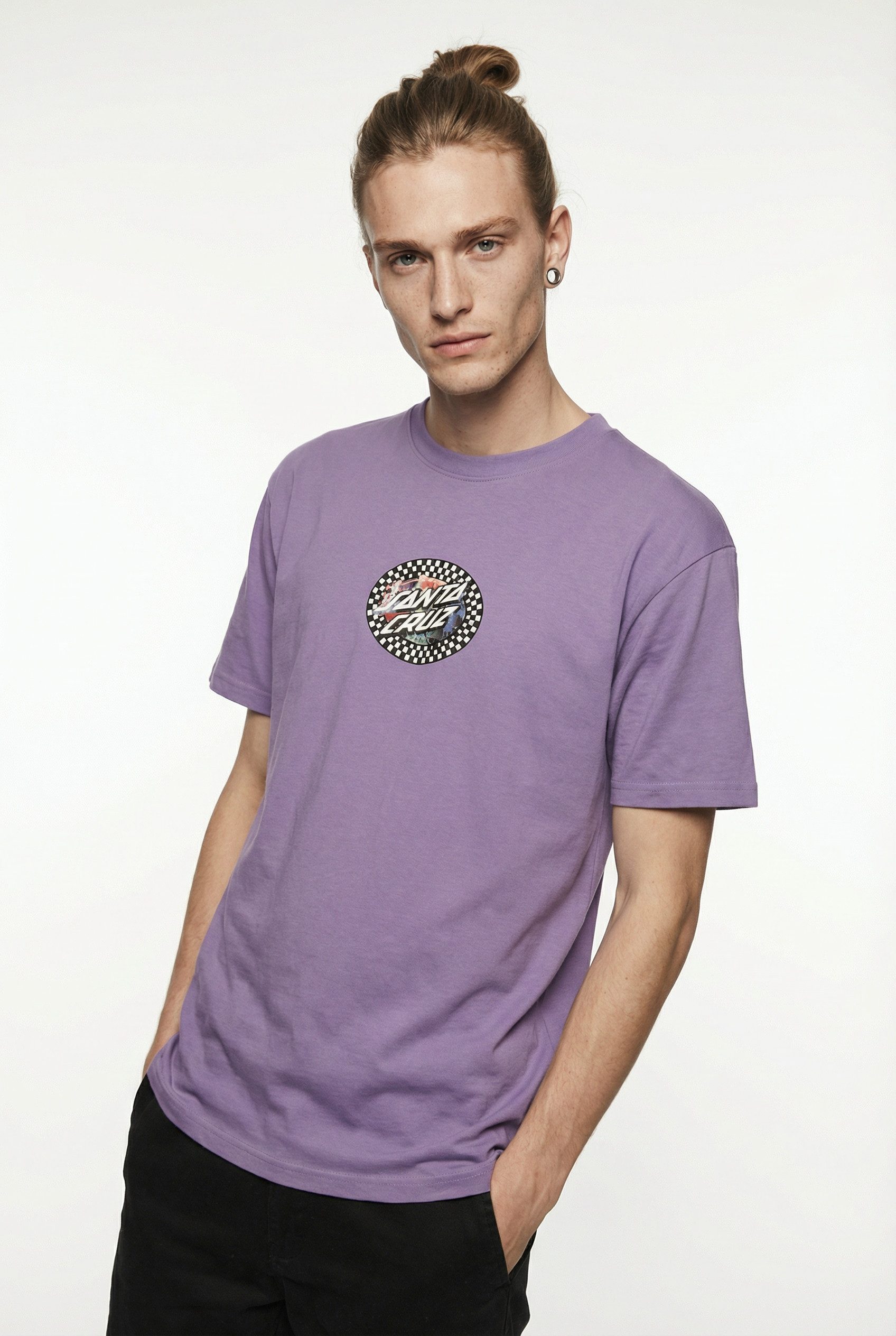 Santa Cruz T-Shirt COLLAGE OVAL DOT T-SHIRT sportlicher Stil, für sportliche Aktivitäten und Freizeit