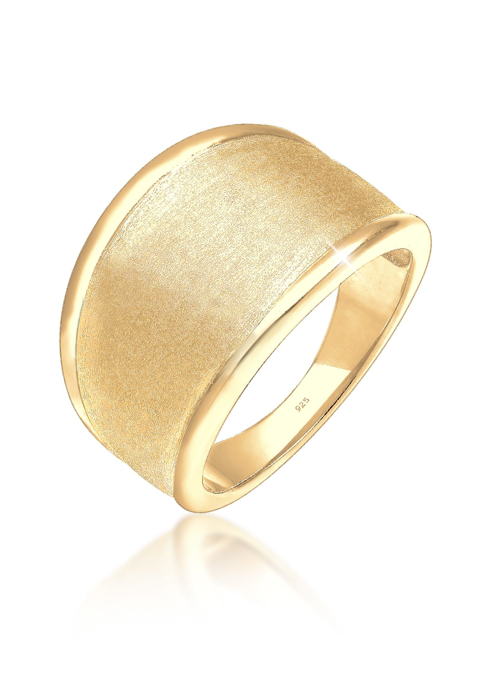Elli Fingerring Basic Matt Trend Silber 925 Sterling Silber günstig online kaufen