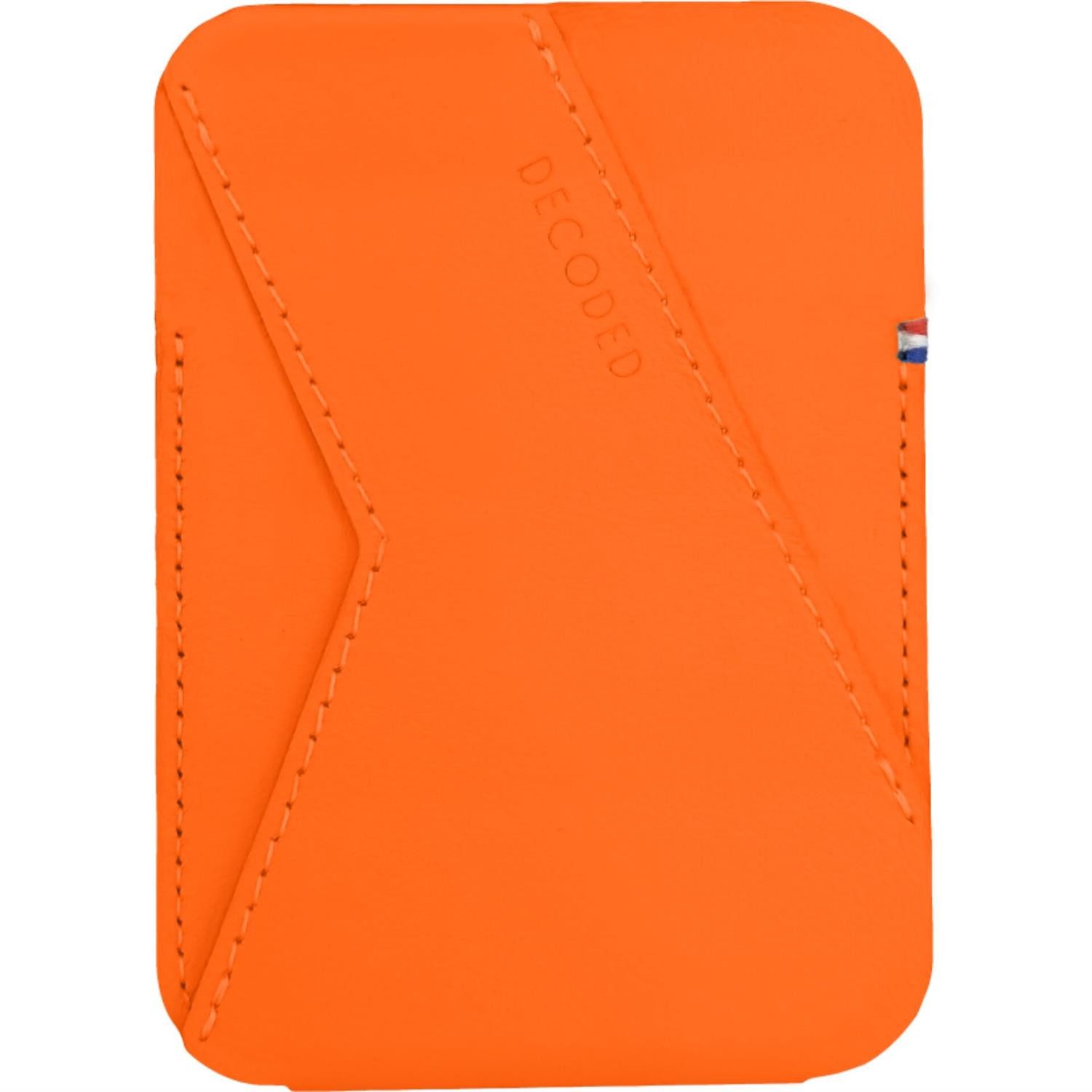 DECODED Decoded Silicone MagSafe Card Stand Sleeve - Apricot Crush Smartphone-Halterung