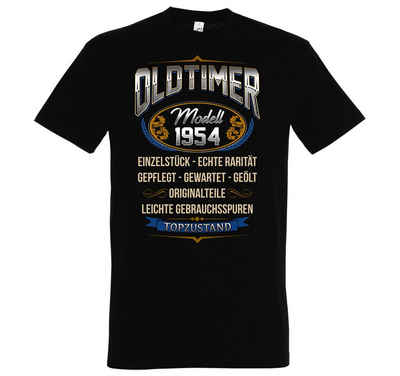 Youth Designz T-Shirt Herren T-Shirt 70. Geburtstag 1954 Oldtimer Fun Print Shirt 2024 mit lustigem Spruch