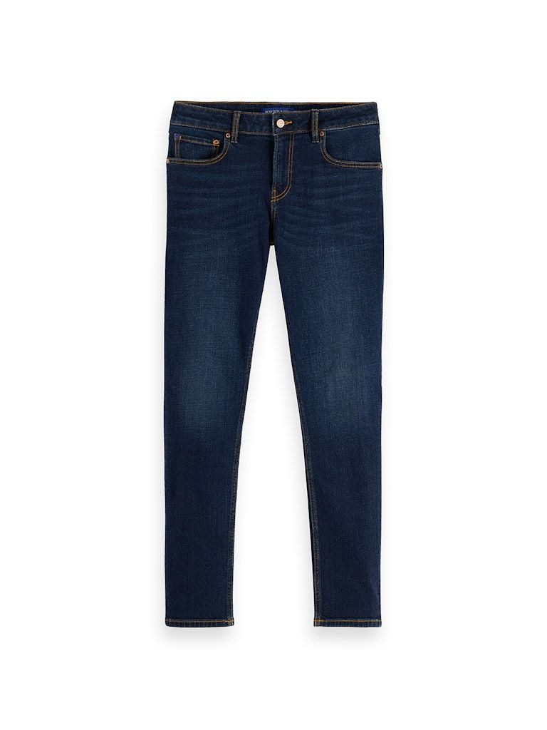 Scotch & Soda Gerade Джинсы CORE SKIM SKINNY JEANS BEATEN BLU