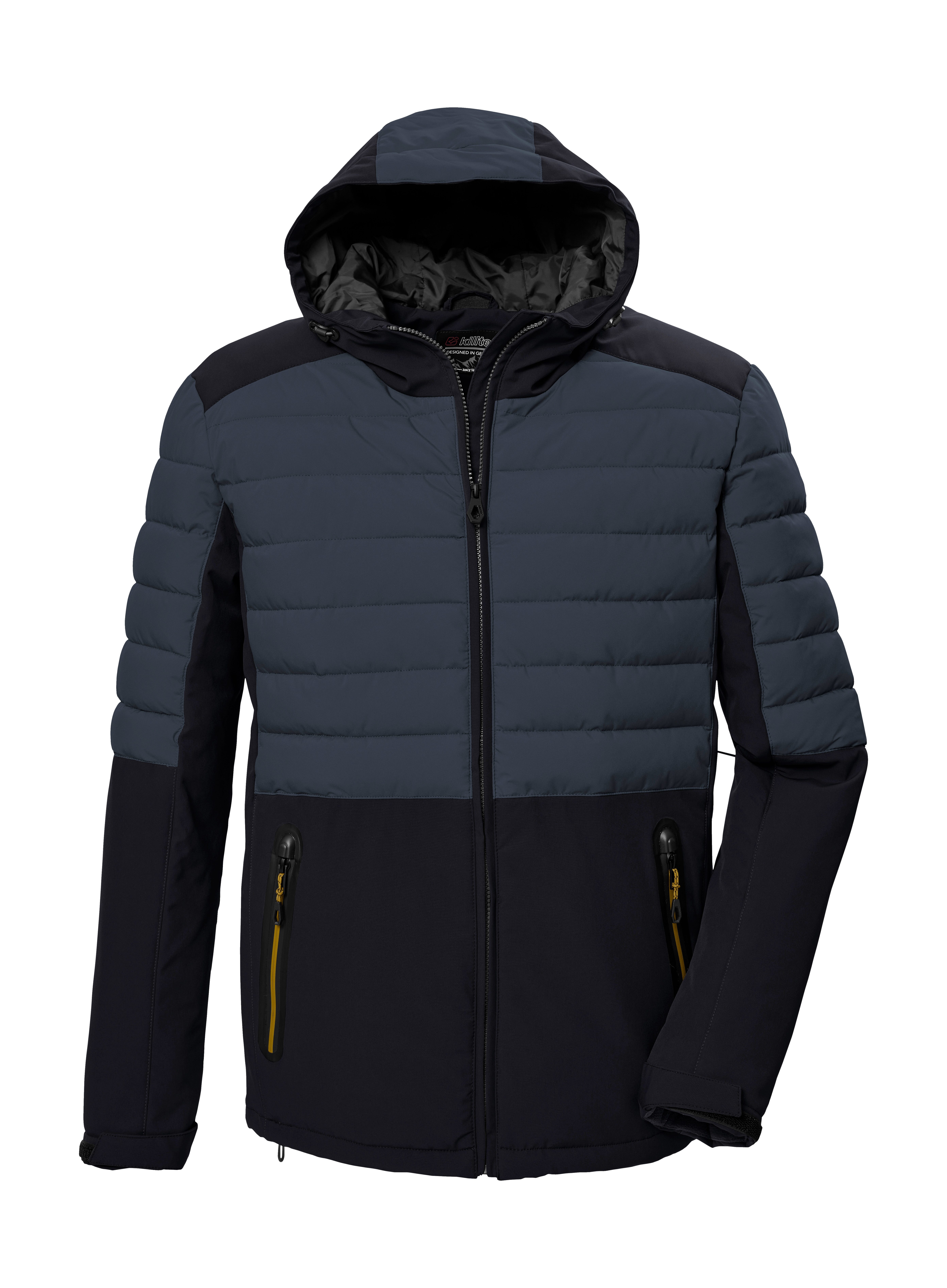 Killtec Funktionsjacke KOW 3 MN JCKT Herren Funktionsjacke, wasser- und windabweisend, Colourblock Design