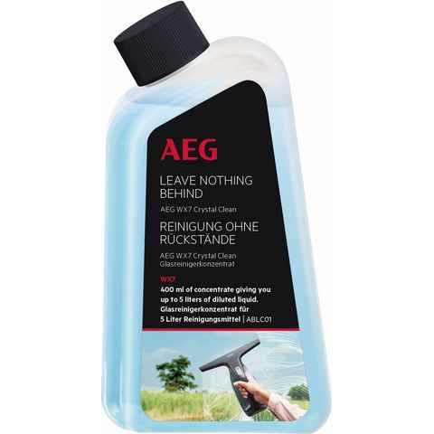 AEG ABLC01 WX7 Glasreiniger (ergiebig für 5l Reinigungsmittel, Keine Schlieren)