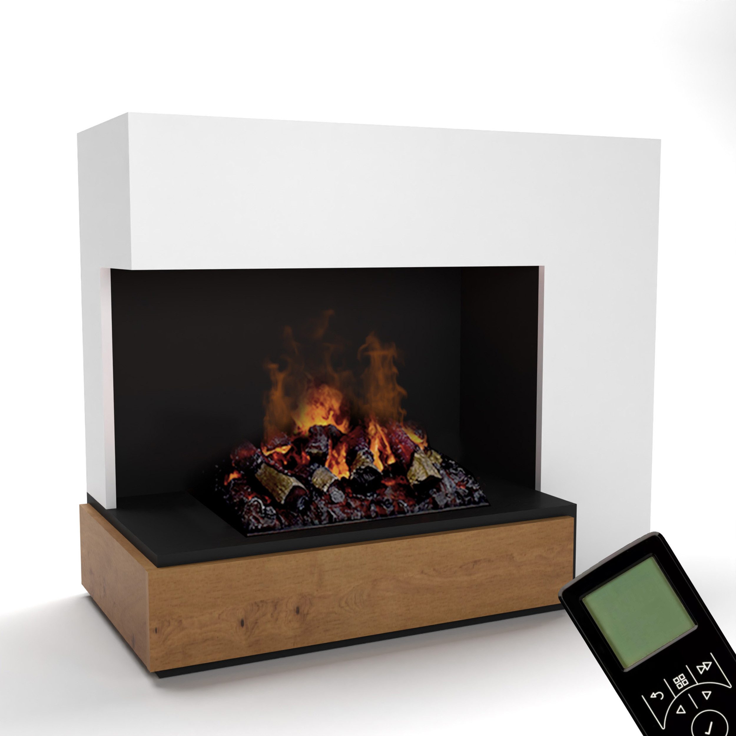 GLOW FIRE Elektrokamin Planck Wasserdampf Kamin, günstig online kaufen