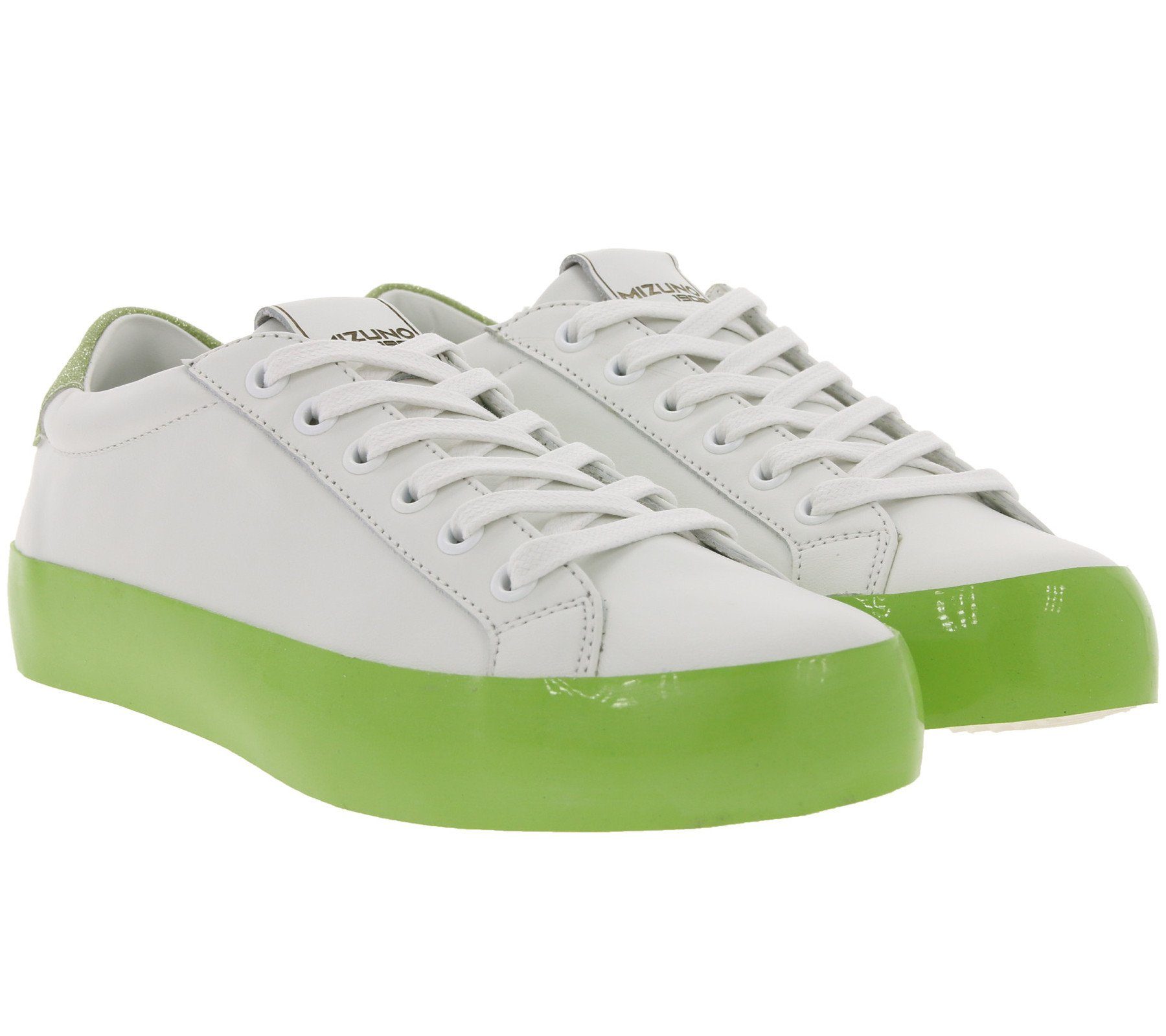 Mizuno »MIZUNO Low Top Sneaker moderne Damen Turn-Schuhe Hoshikage  Freizeitschuhe Weiß/Grün« Sneaker online kaufen | OTTO