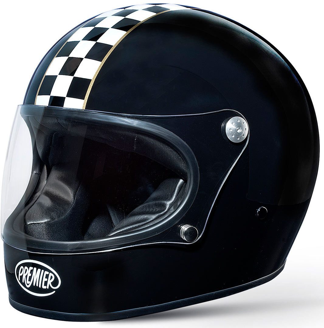 Premier Helmets Motorradhelm Premier Trophy CK Schwarz M