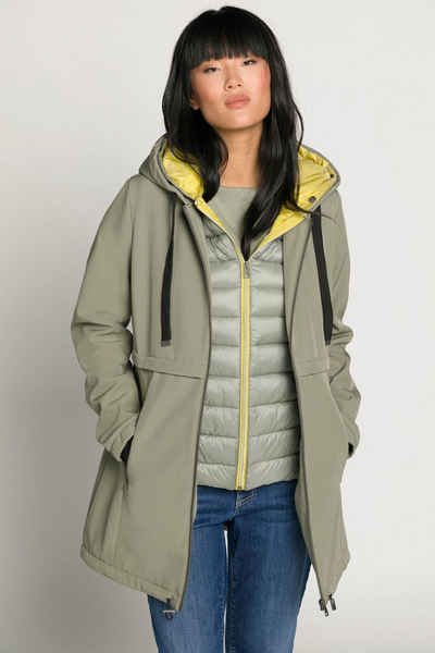 Damen Bekleidung Jacken Freizeitjacken Gina Cropped-Sportjacke in Grün 