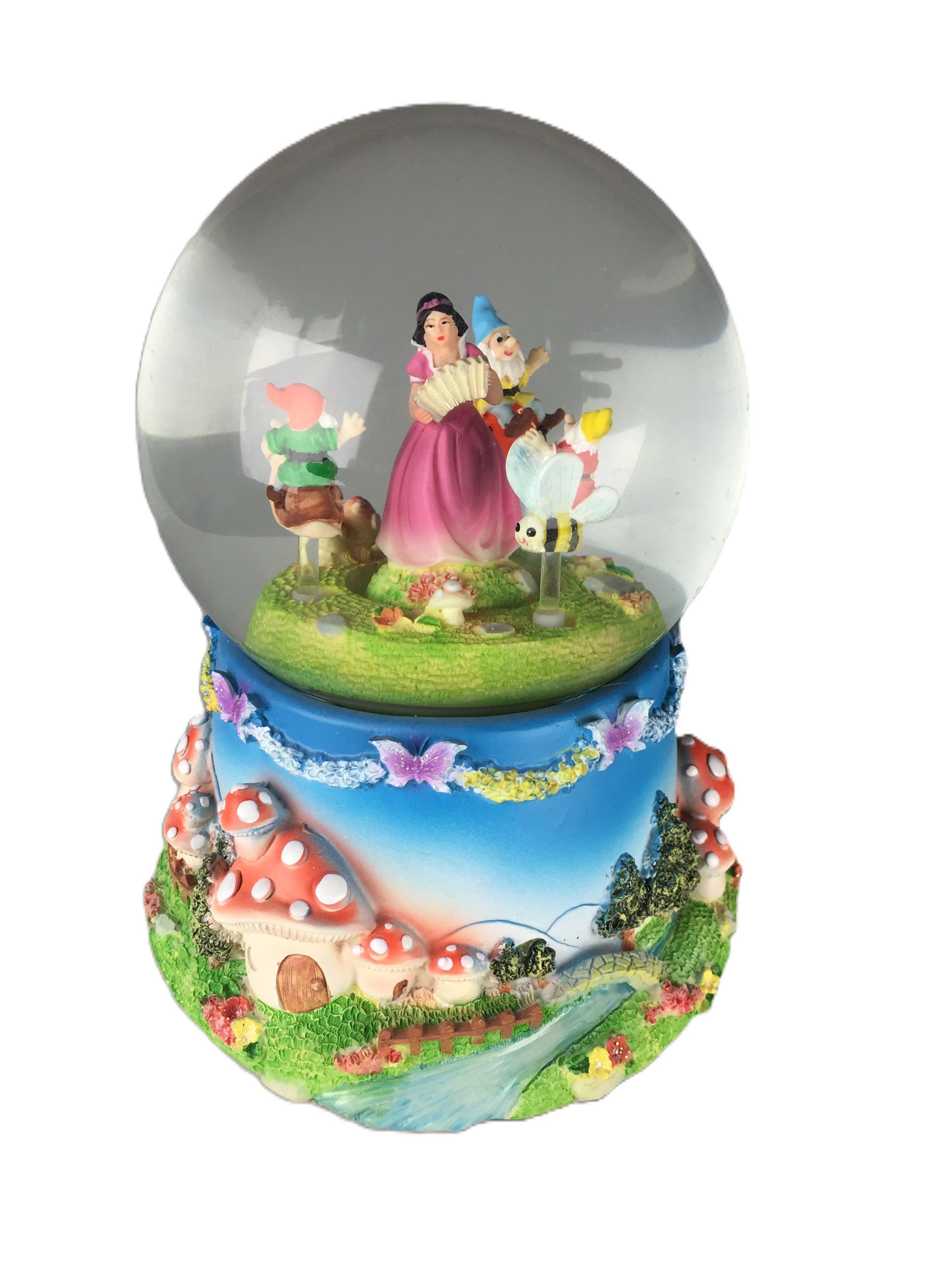 Musicboxworld Spieluhr Schneewittchen Schneekugel