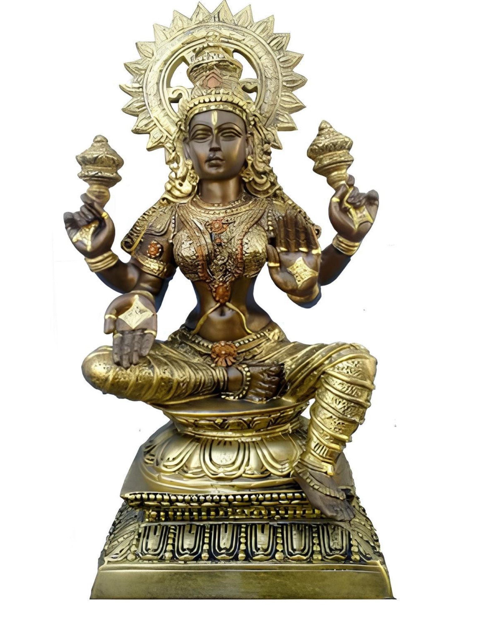 Xlmoebel Buddhafigur Neue Buddha Dekorationsfigur Statue Skulptur 90 cm Figuren Statuen (Skulptur), Hergestellt in Europa