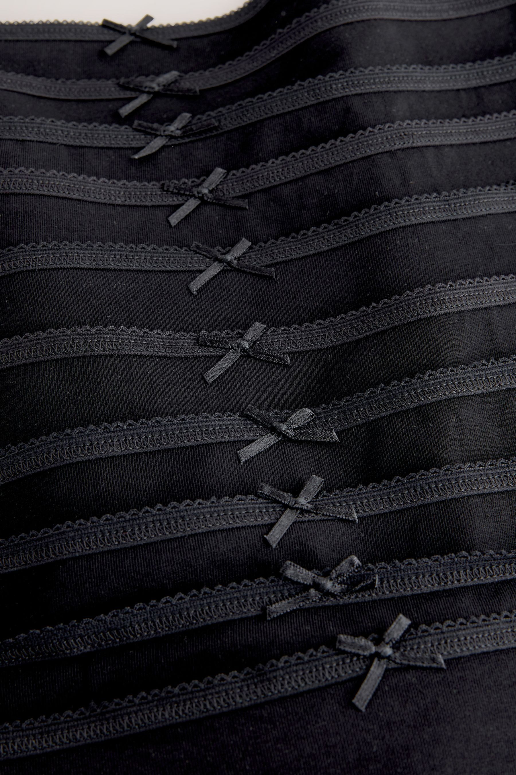 Next String 10er-Pack Baumwoll-Slips, Tanga (10-St)