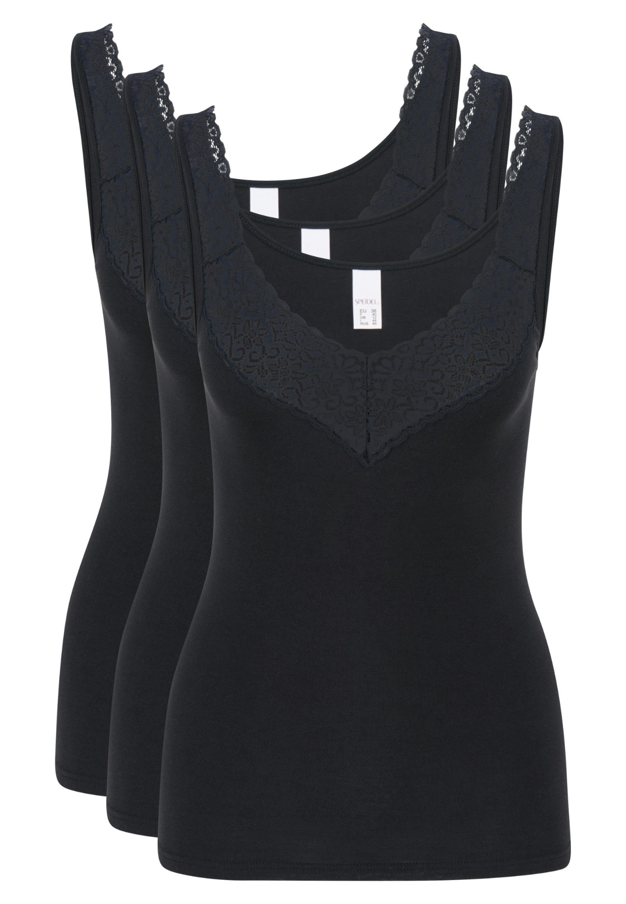 Speidel Unterhemd 3er-Pack Natalie (Spar-Set, 3-St) Unterhemd / Top - Baumw günstig online kaufen