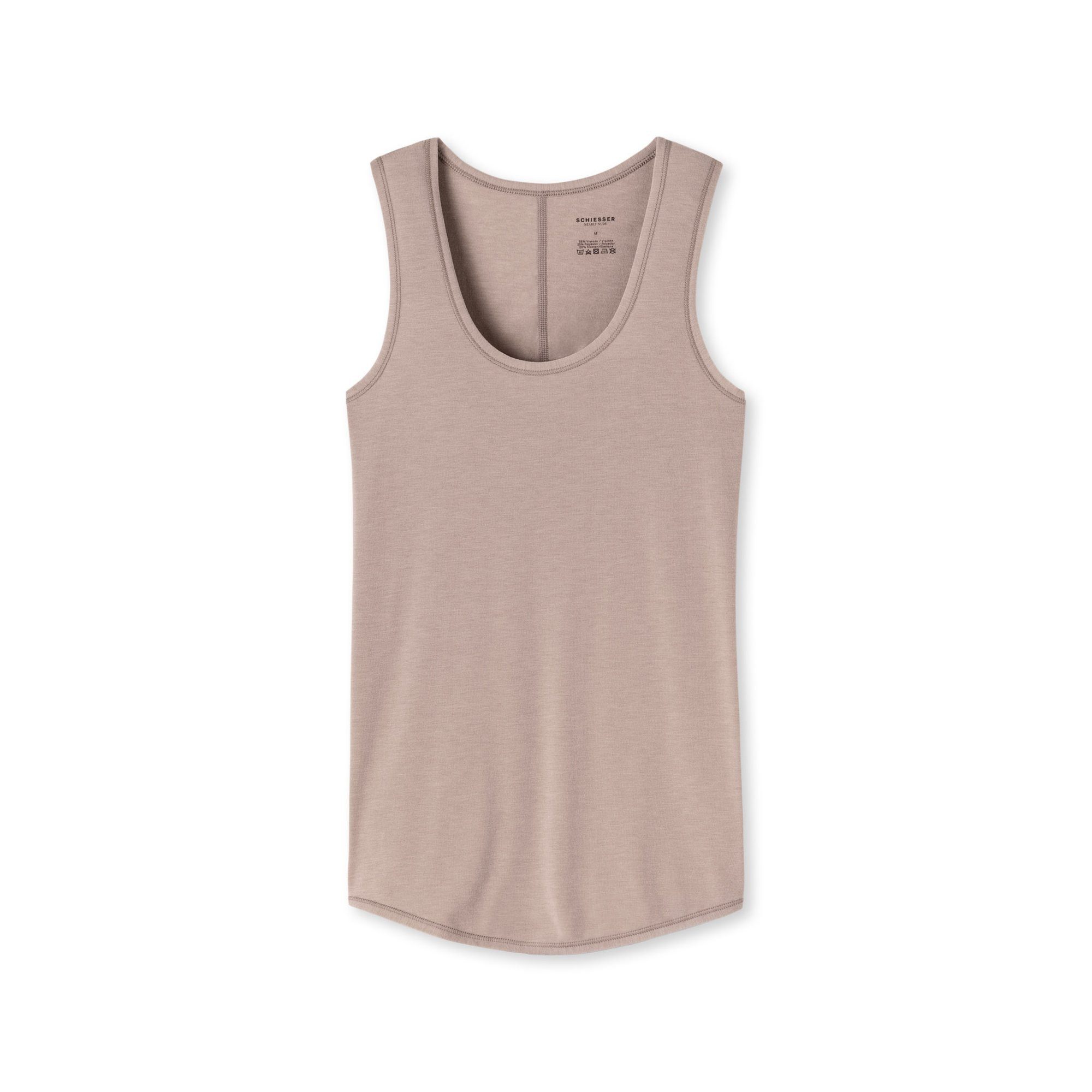 Unterhemd Damen Unterhemd 1er Pack Viskose