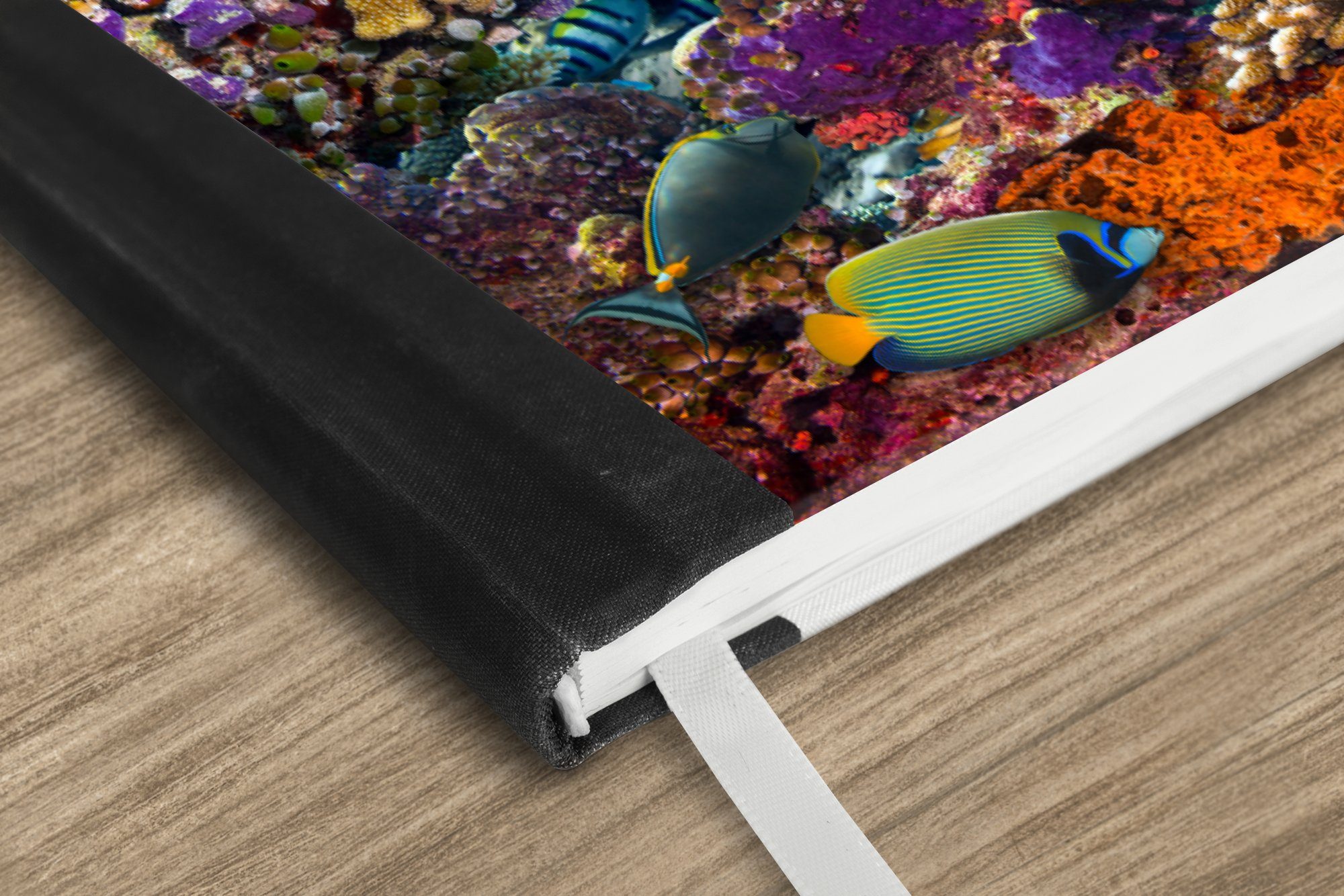 Thumbnail - MuchoWow Notizbuch Meerestiere - Fische - Wasser, Notebook, Notizblock a5, Tagebuch, Journal Liniert
