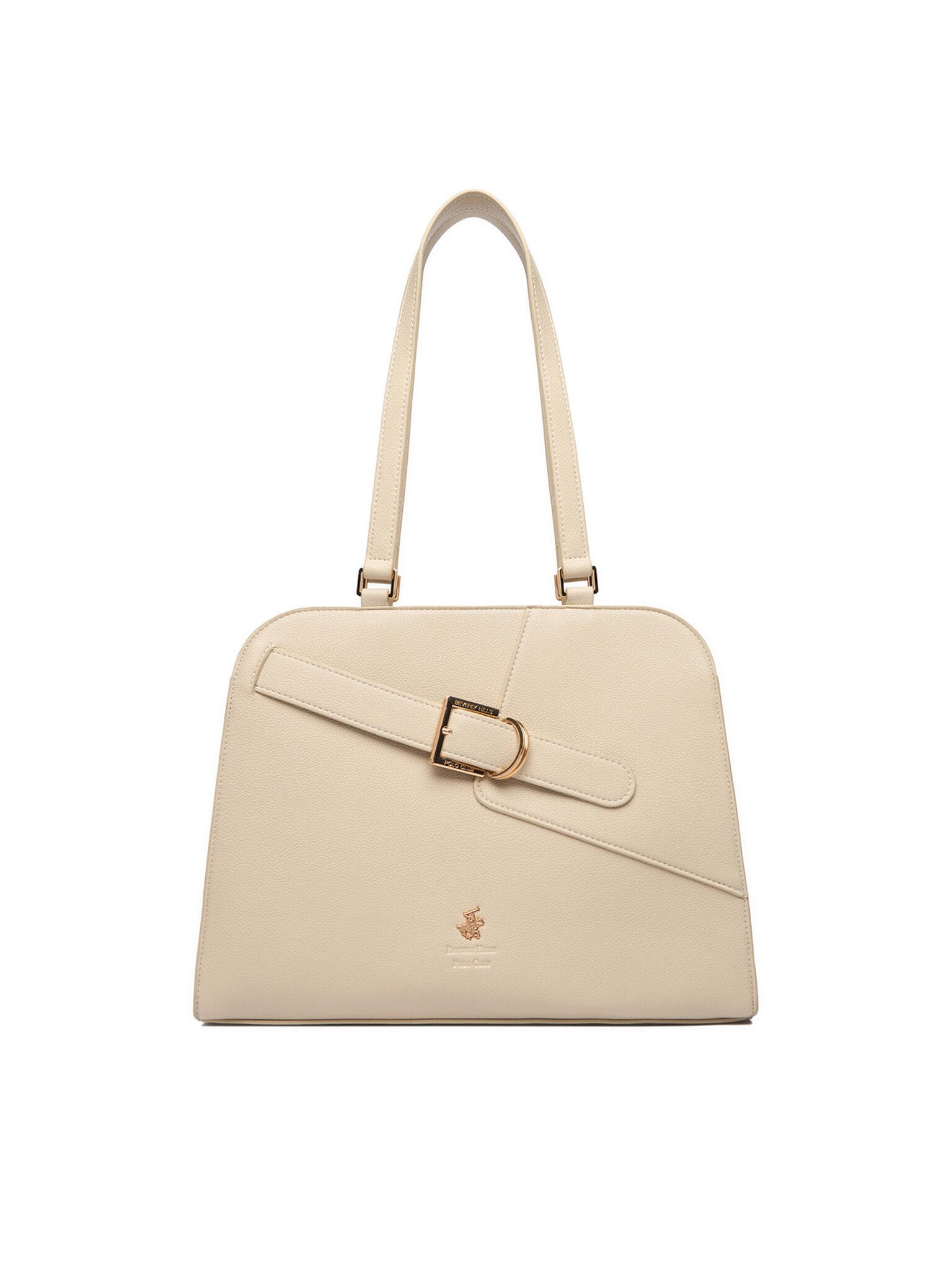 BEVERLY HILLS POLO CLUB Handtasche Beverly Hills Polo Club Damenhandtasche Écru BEVERLY HILLS POLO CLUB-C