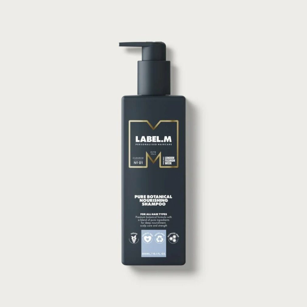 Label.m Haarshampoo Reines botanisches Pflegeshampoo 300ml