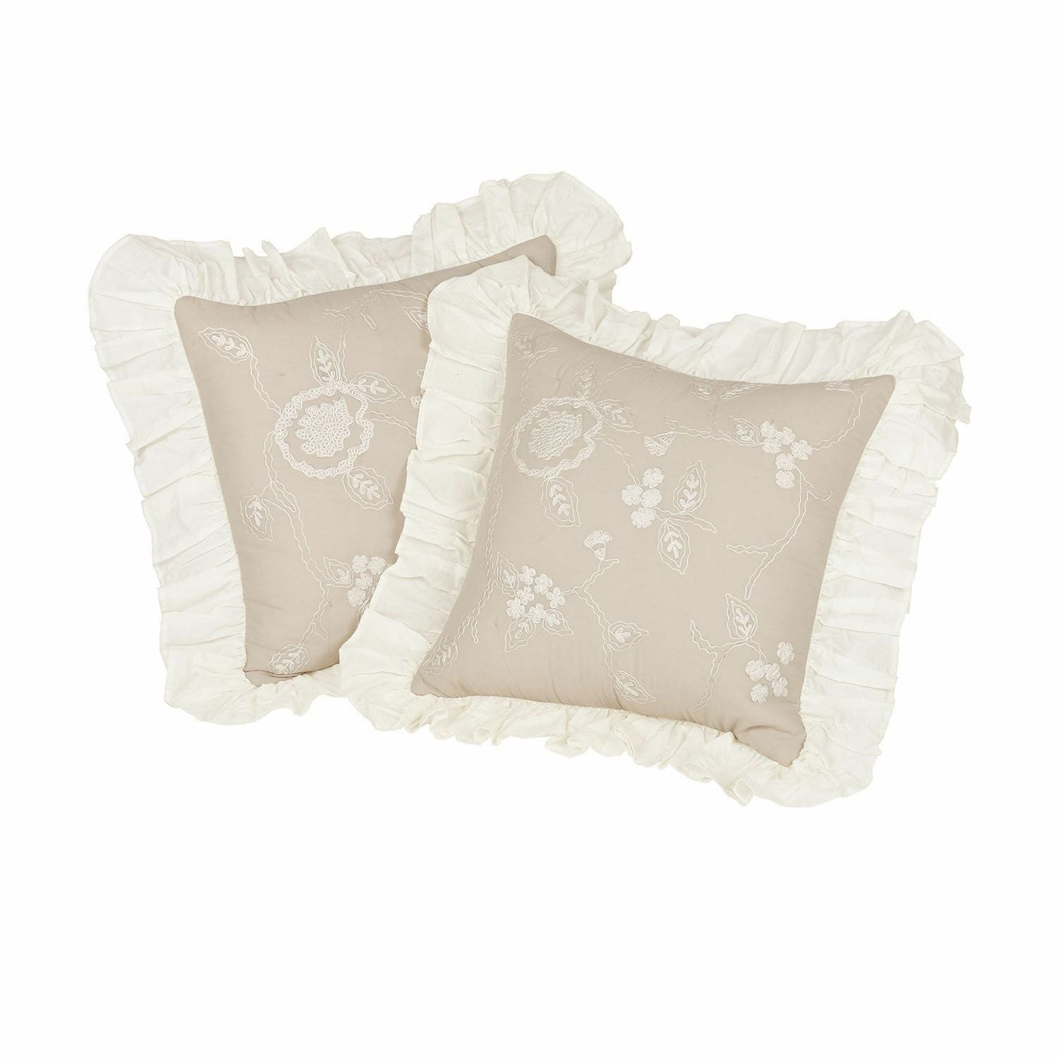 Mirabeau Kissenhülle Kissenhülle 2er Set Clarissa grau