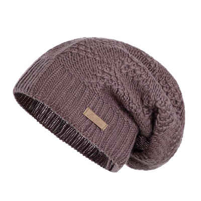 McRon Beanie Merino Strickmütze Modell Aleena