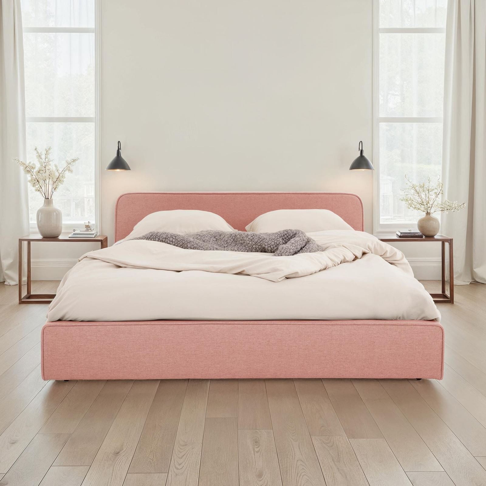 IDIMEX Polsterbett MARINI, Bett 140x200 cm mit Lattenrost Doppelbett mit Ko günstig online kaufen