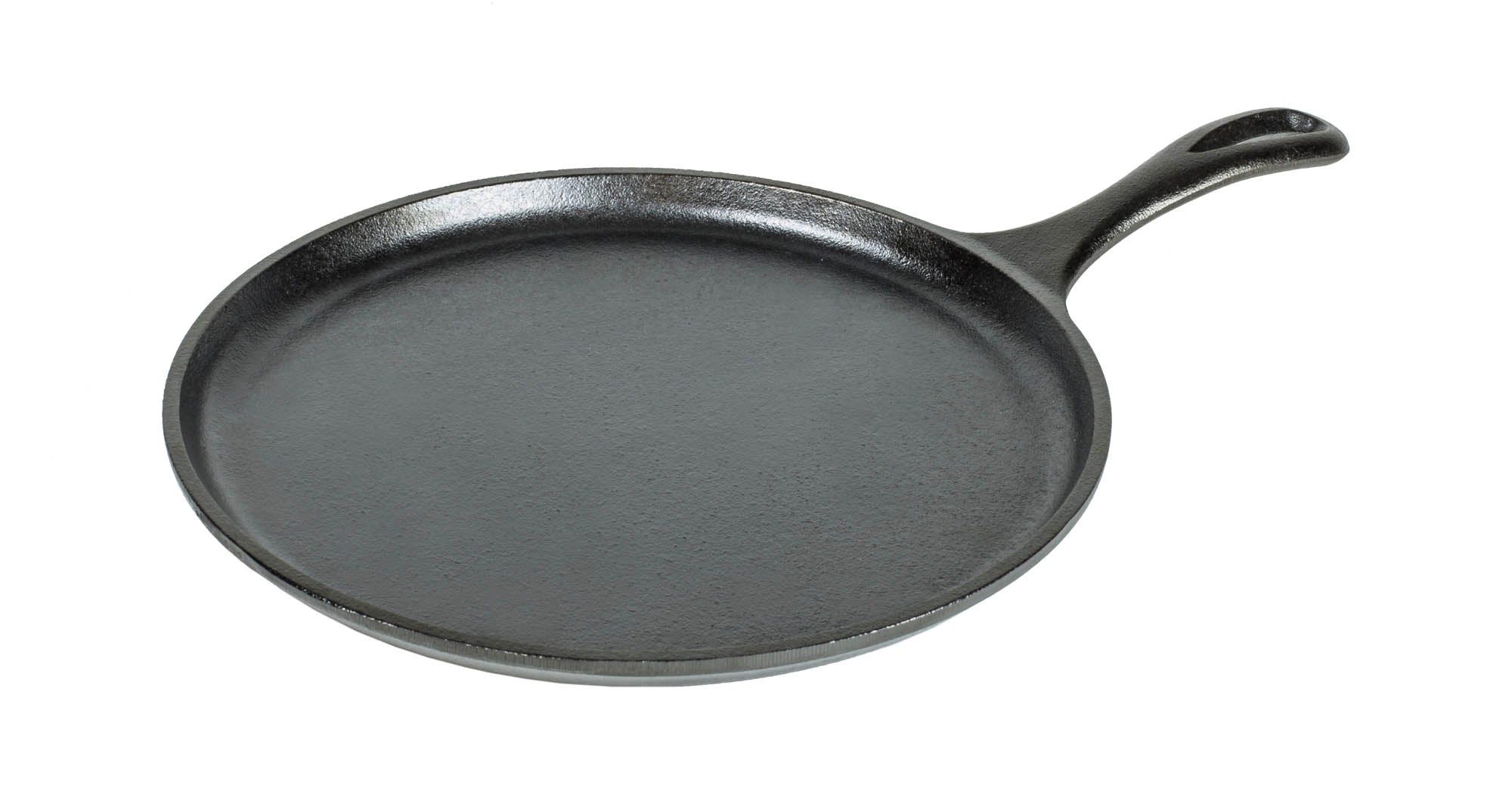 Lodge Grillpfanne flach, CLASSIC, schwarz, Ø 26,7 cm