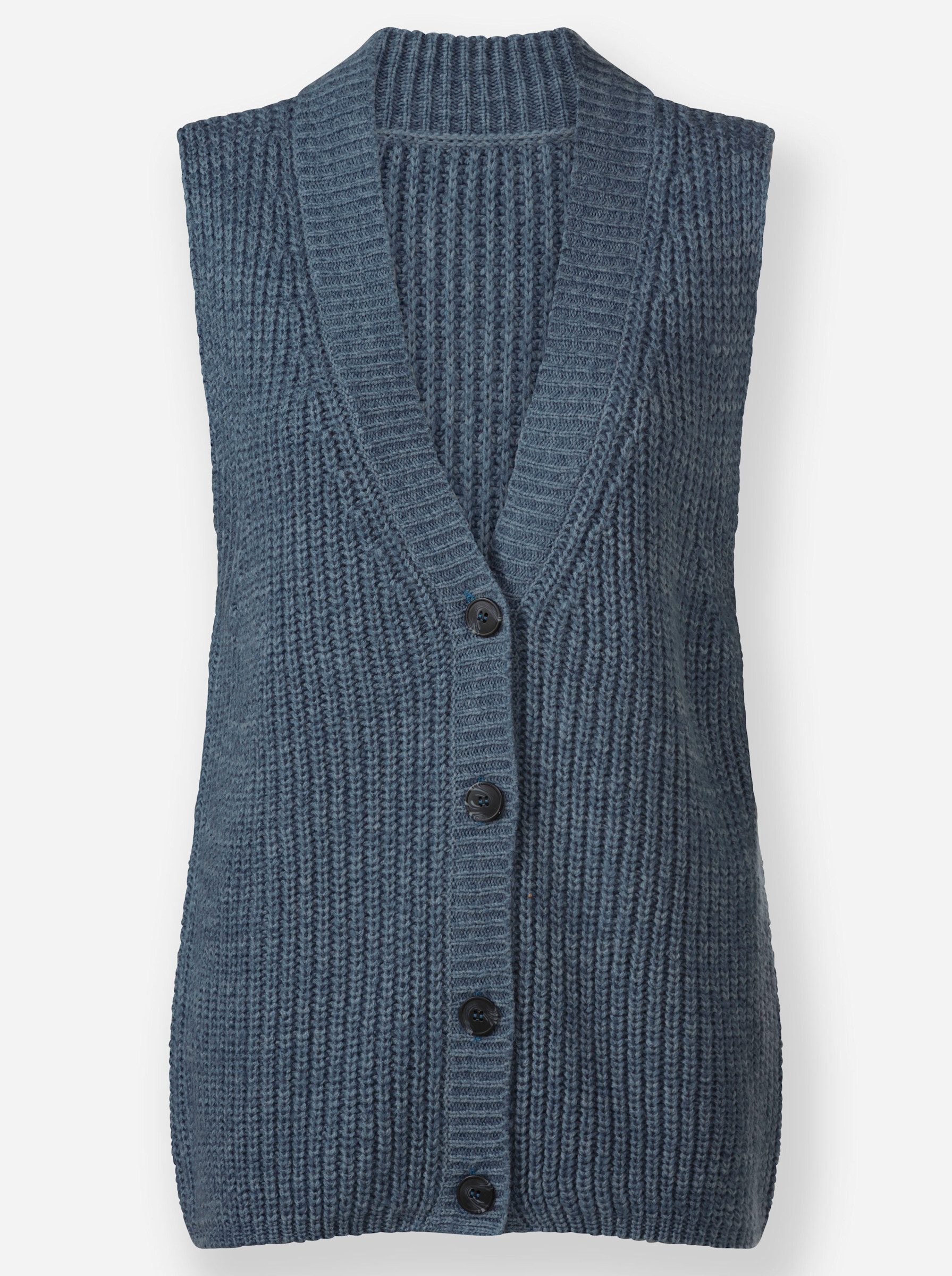 Witt Strickweste Strickweste Ärmellos