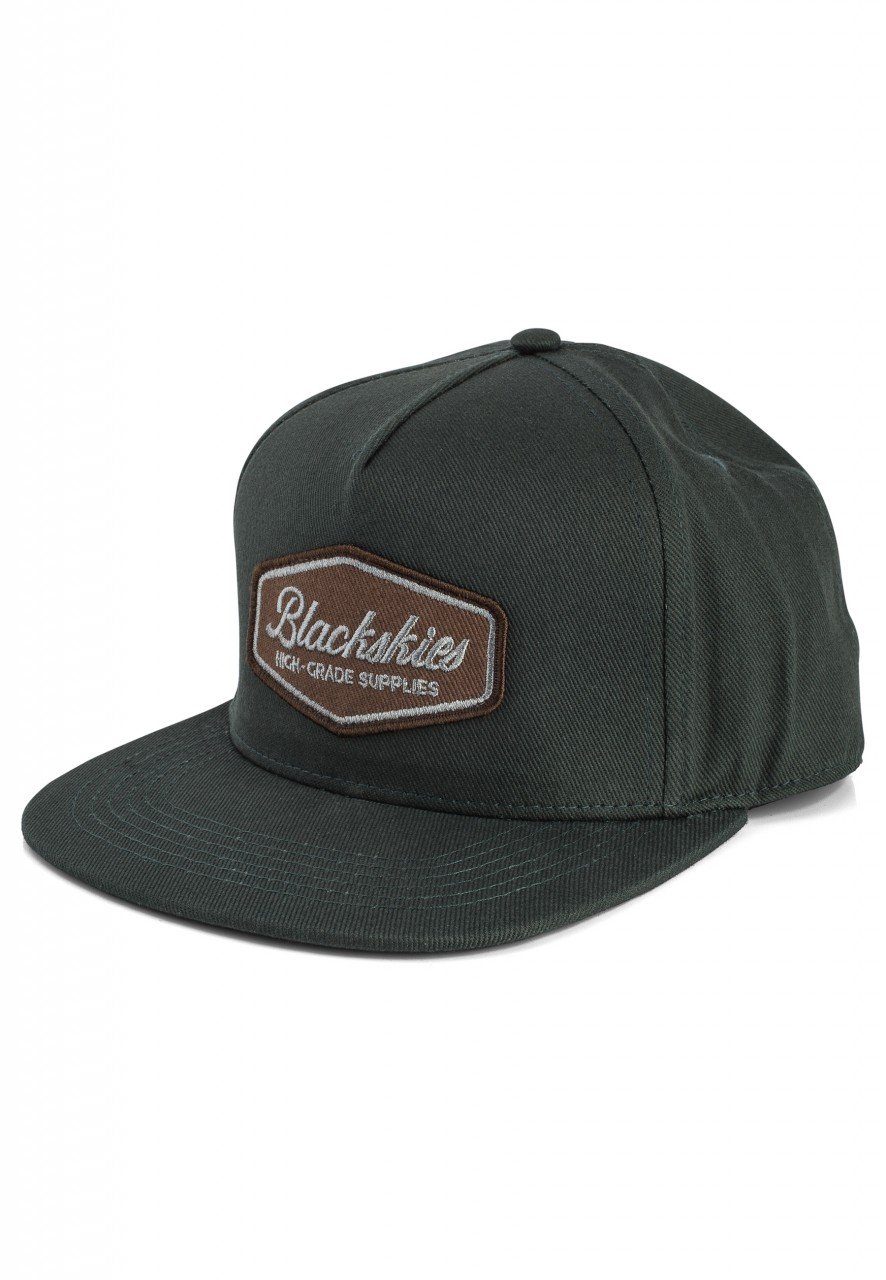 Blackskies Snapback Cap Osis Snapback Cap Forest Green-Braun