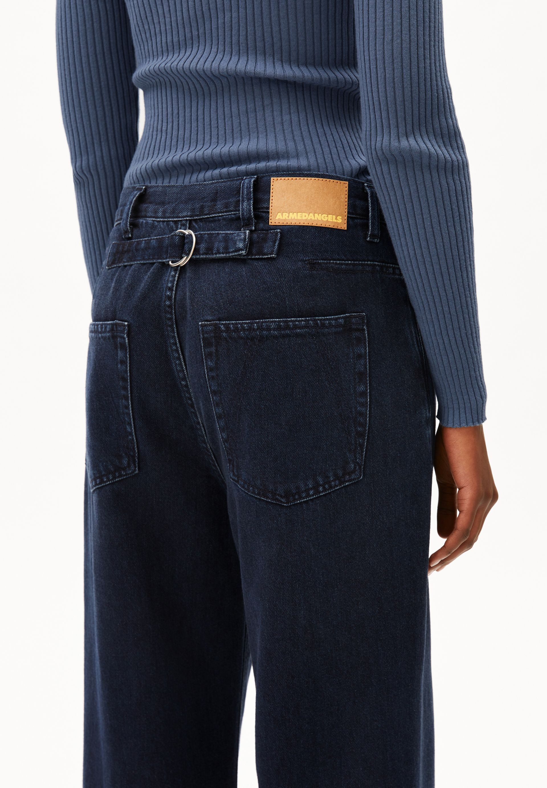 Armedangels Boyfriend-Jeans HAAYI Jeans aus Bio-Baumwoll Mix non stretch (Non-Stretch) Low waist
