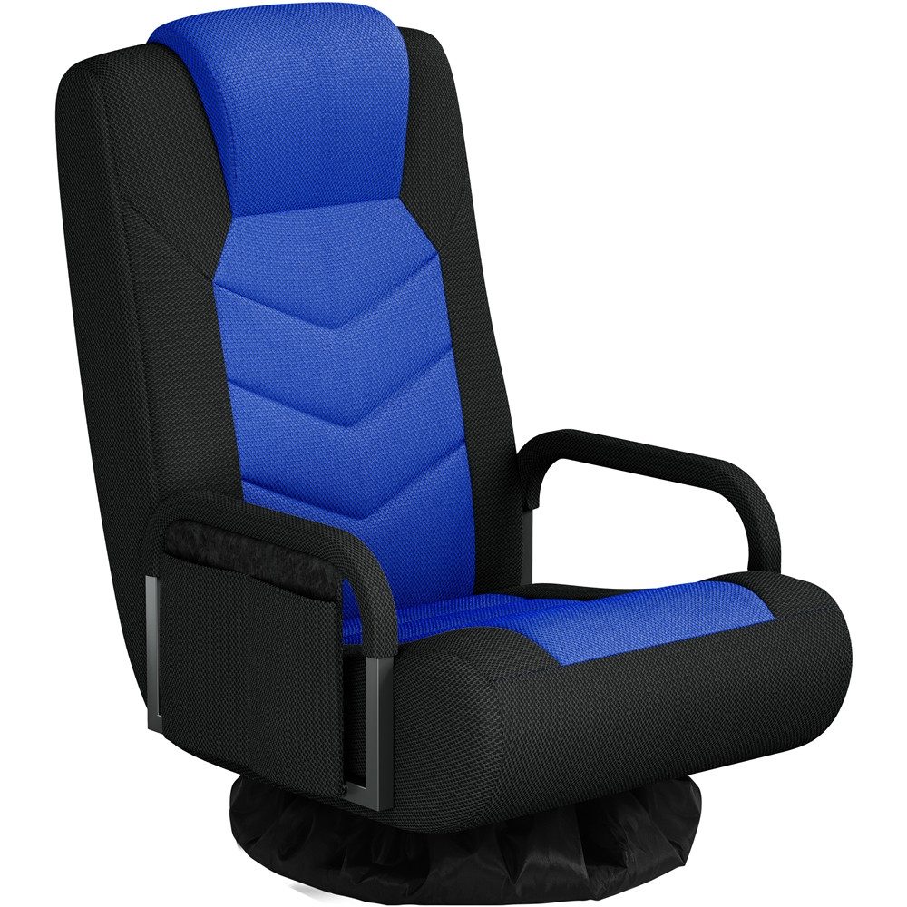 Yaheetech Gaming-Stuhl Bodenstuhl 360° Drehbar, Verstellbare Relaxstuhl Meditationsstuhl 360° Floor Chair Sitzsessel