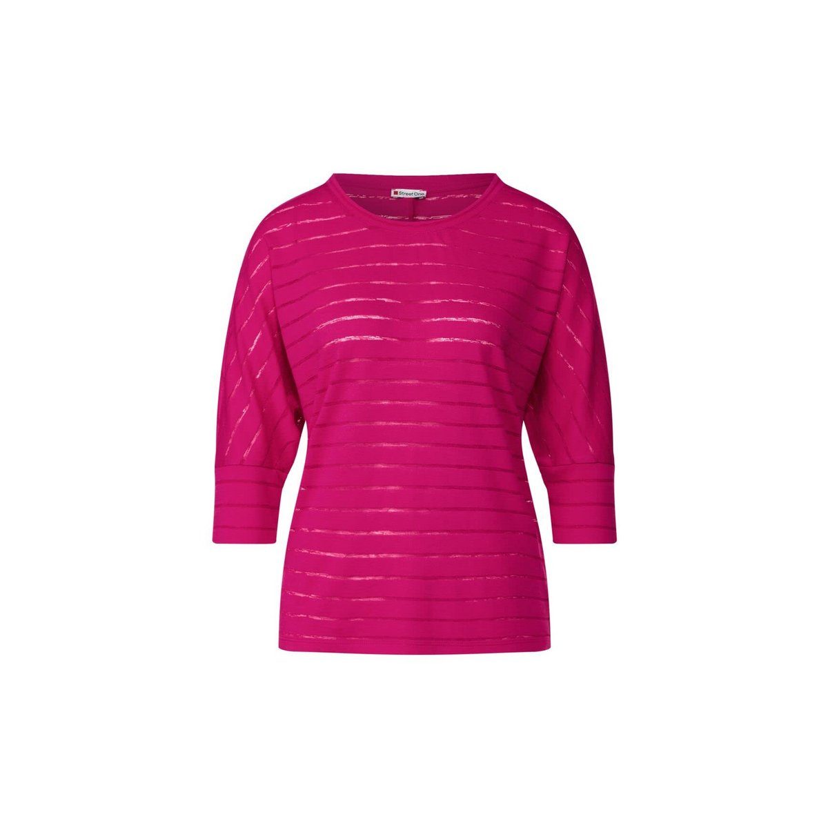 nu (1-tlg) Rundhalsshirt pink pink ONE STREET