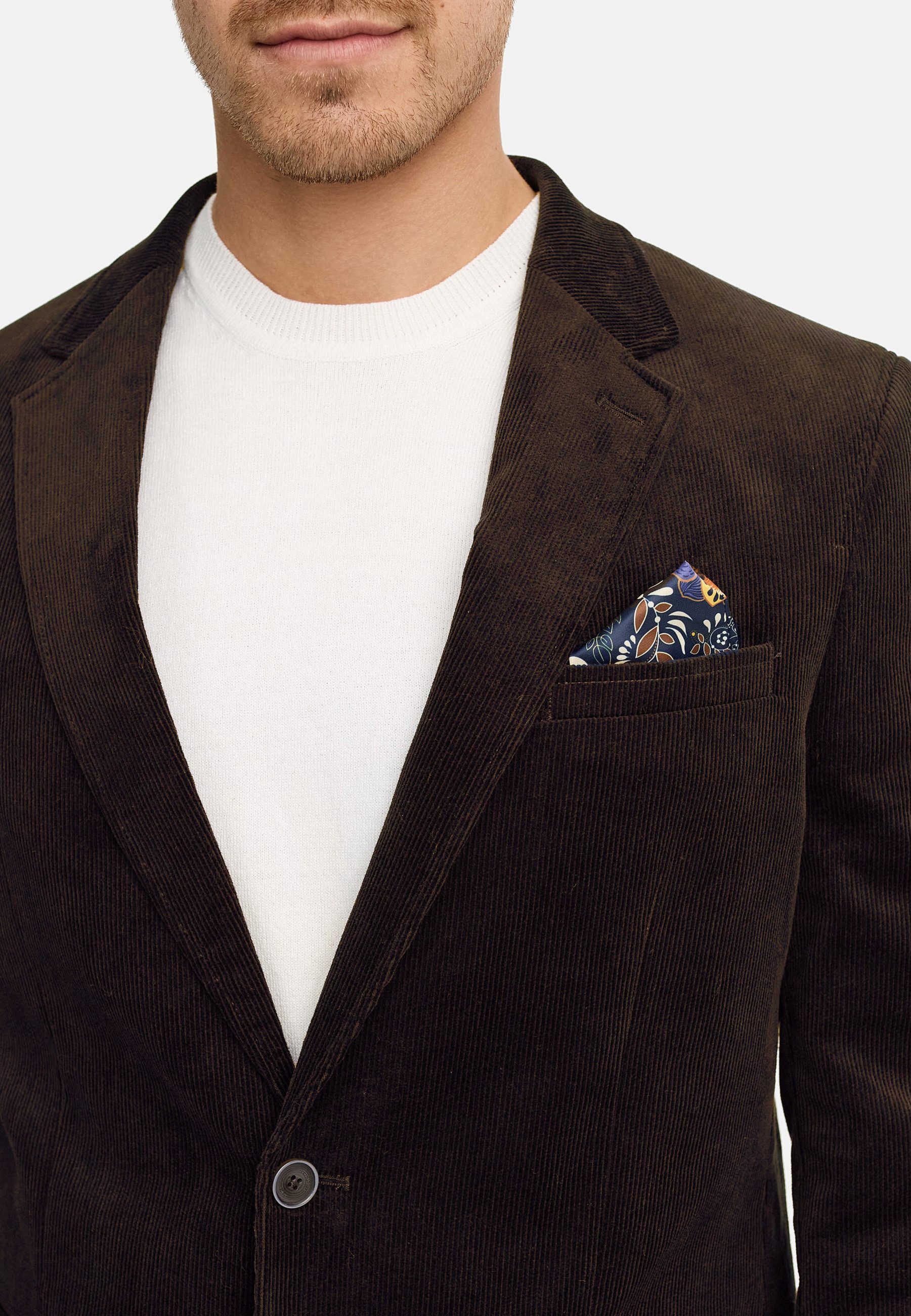Jeff Anzugsakko Herren JFGeorge Sakko Herrensakko Jacket Stilvolles Cord-Sakko – Klassische Eleganz mit modernem Twist