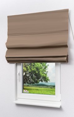 Raffrollo Rustikalia Khaki, LYSEL®, HxB 190x60cm