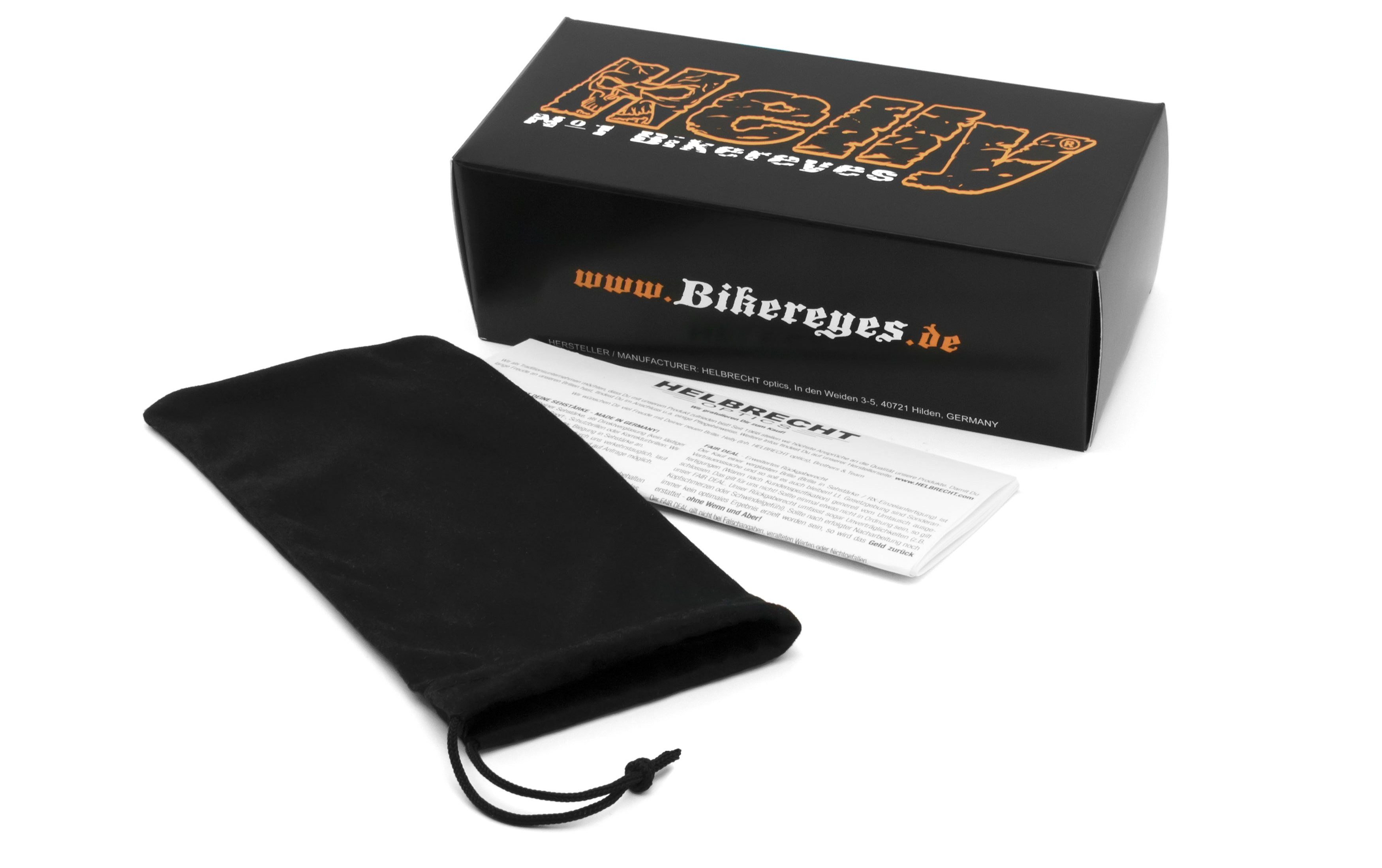 Helly - No.1 Bikereyes Motorradbrille i-cut, super flexible Brille (H-Flex)