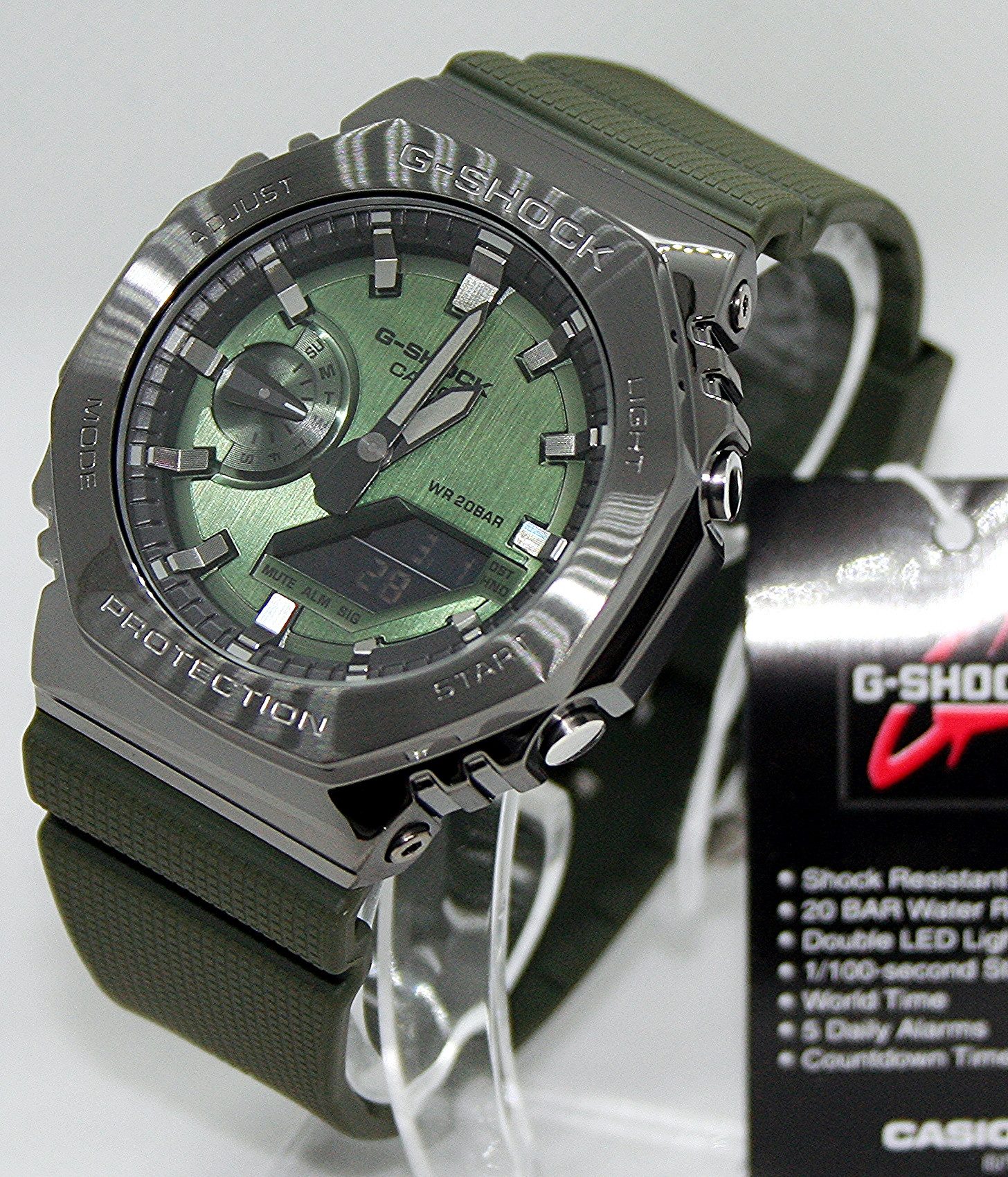 CASIO G-SHOCK Quarzuhr Casio Herrenuhr G Shock GM-2100B-3AER, (1-tlg) günstig online kaufen