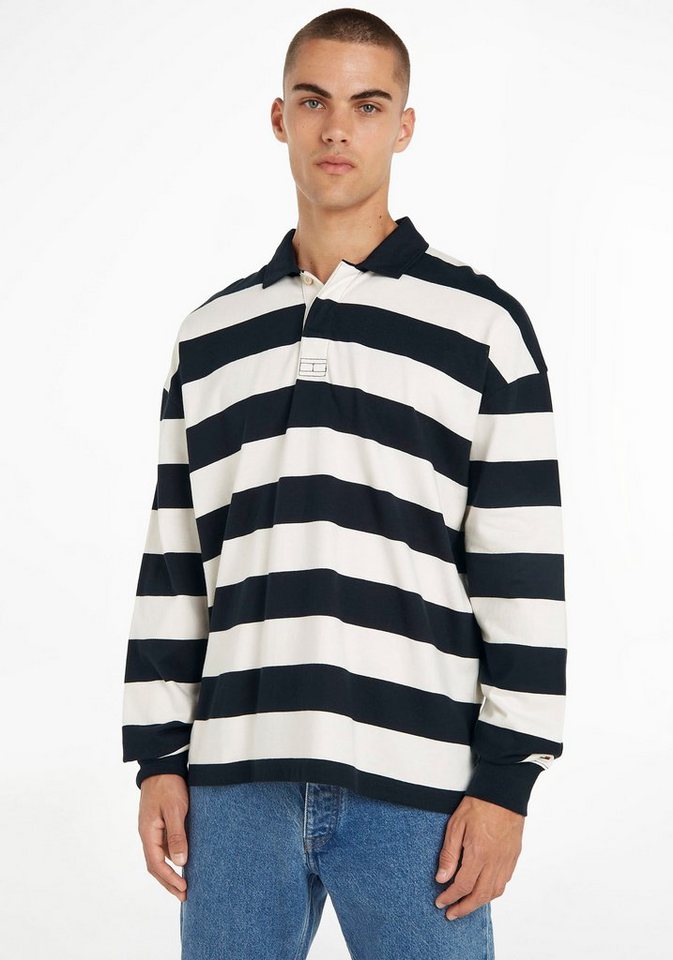 Tommy Hilfiger Sweater BLOCK STRIPED RUGBY im Streifendesign