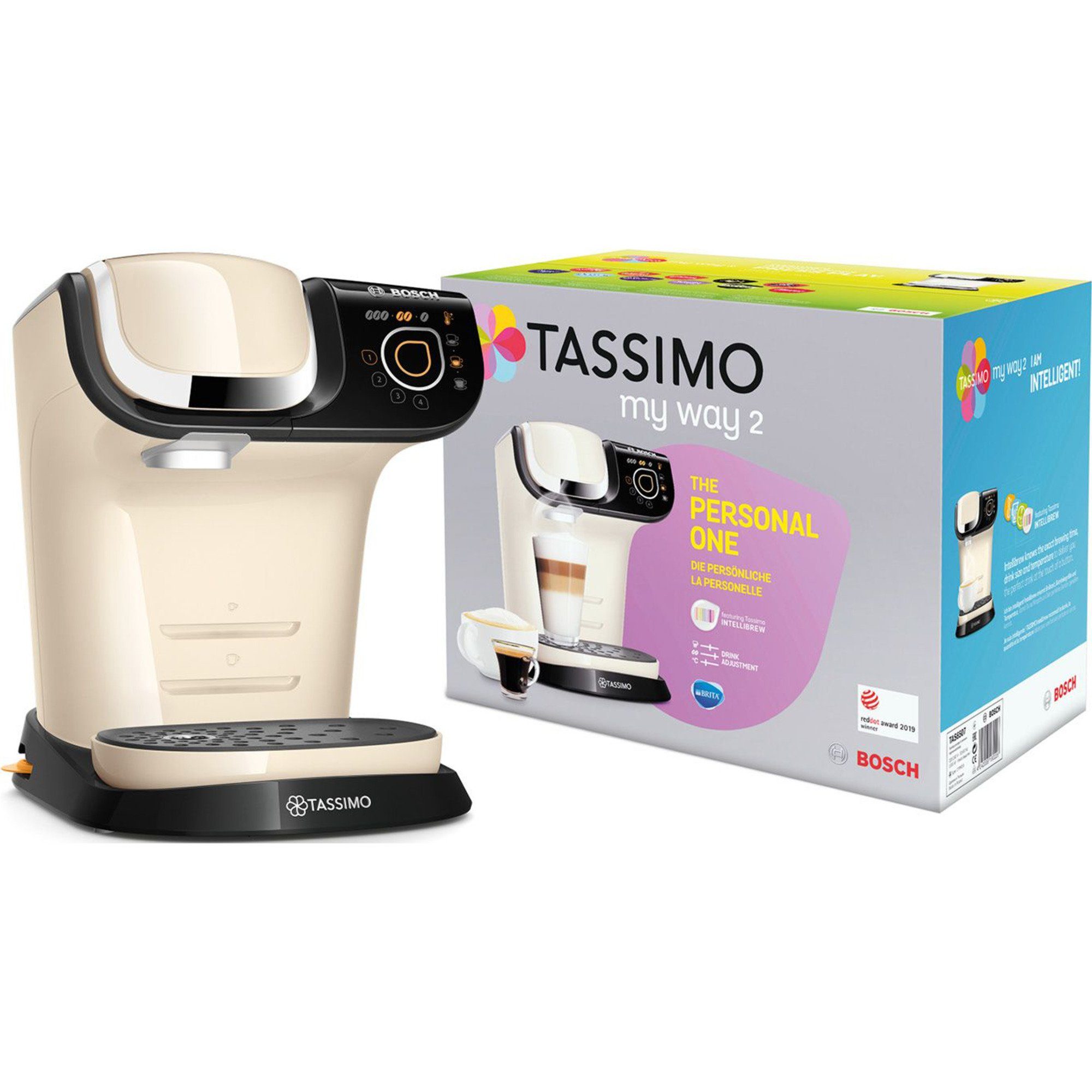 Bosch Tassimo My TAS6507 Creme 2 BOSCH Home Way Kapselmaschine