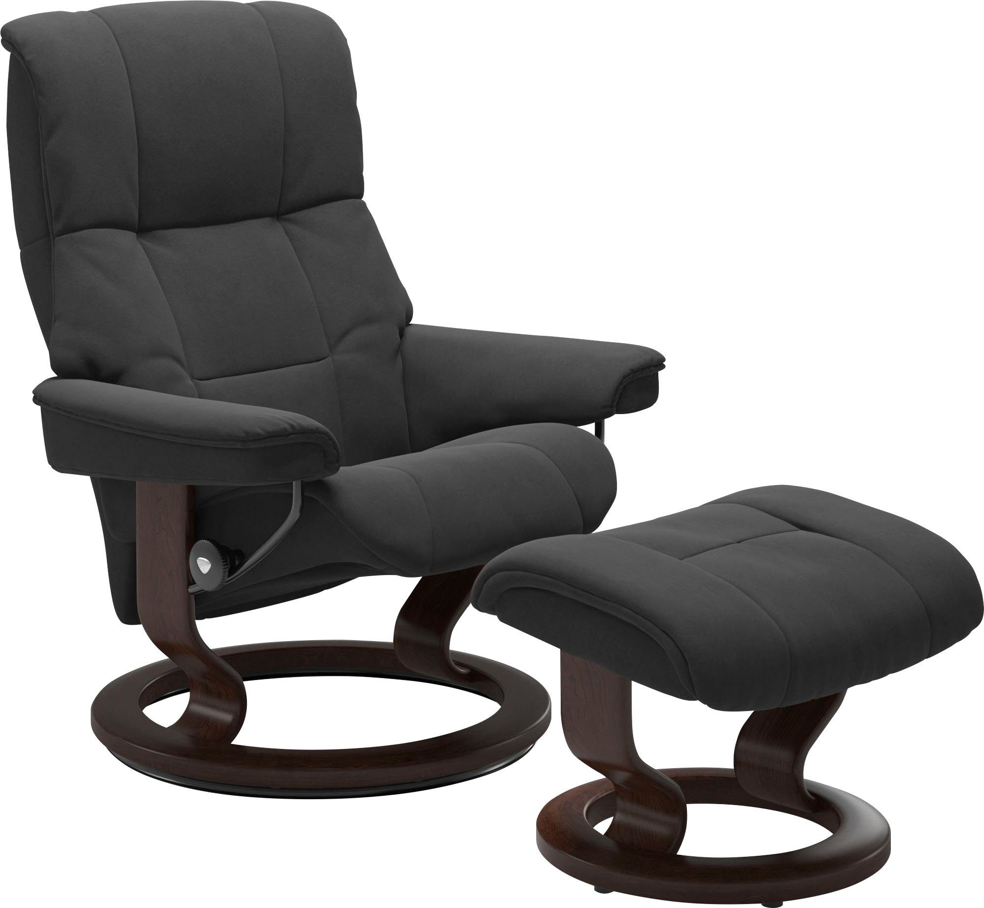Stressless® Fußhocker Mayfair, mit Classic Base, Gestell Braun