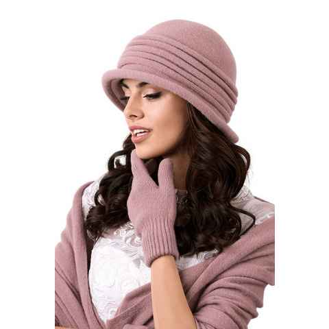 Kamea Strickmütze Winterset für Damen Salerno - Damenhut mit passendem Schal