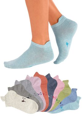 KangaROOS Sneakersocken (Set, 10-Paar) mit erhöhter Ferse