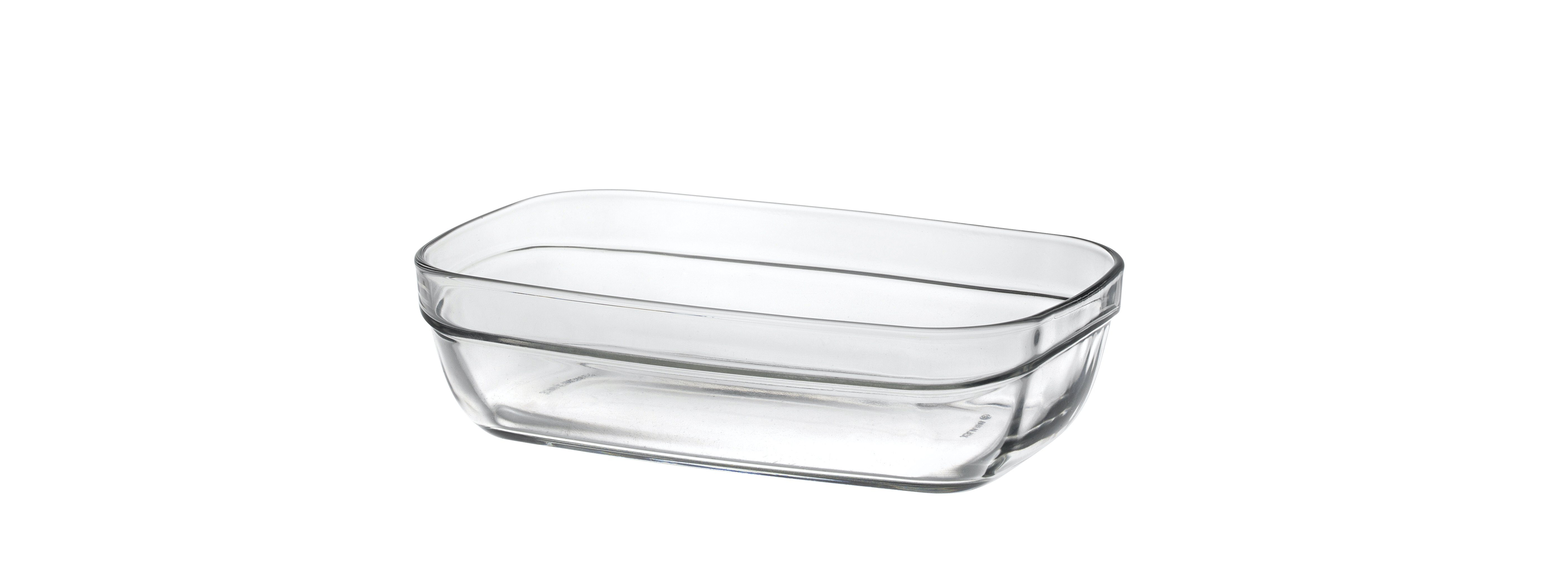 Duralex Salatschüssel Ravier, Glas, Schale 1 Stapelschale Stück Schüssel transparent Glas 370ml