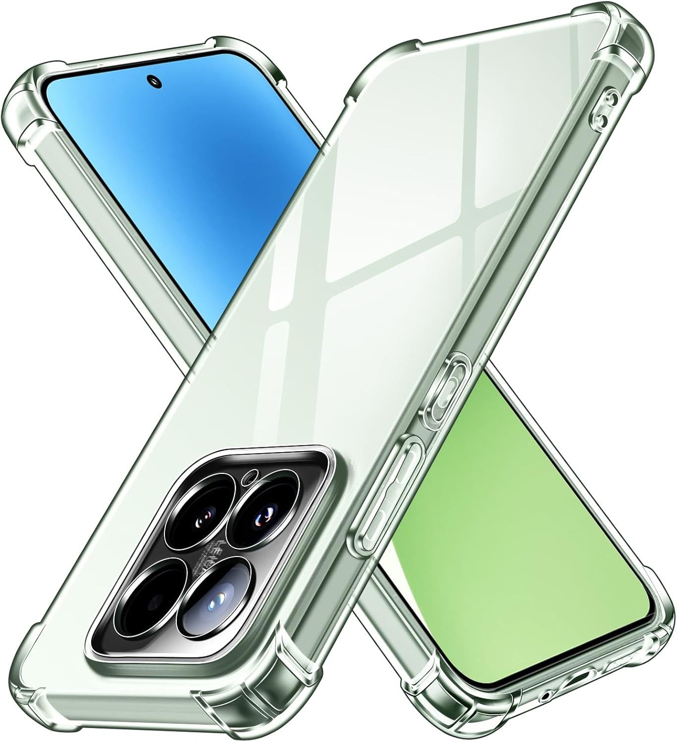 Widmann-Shop Handyhülle Hülle für Xiaomi 15 15 Ultra Hülle Case Klar Kratzfest Cover, Für Xiaomi 15, 15 Ultra - kratzfest