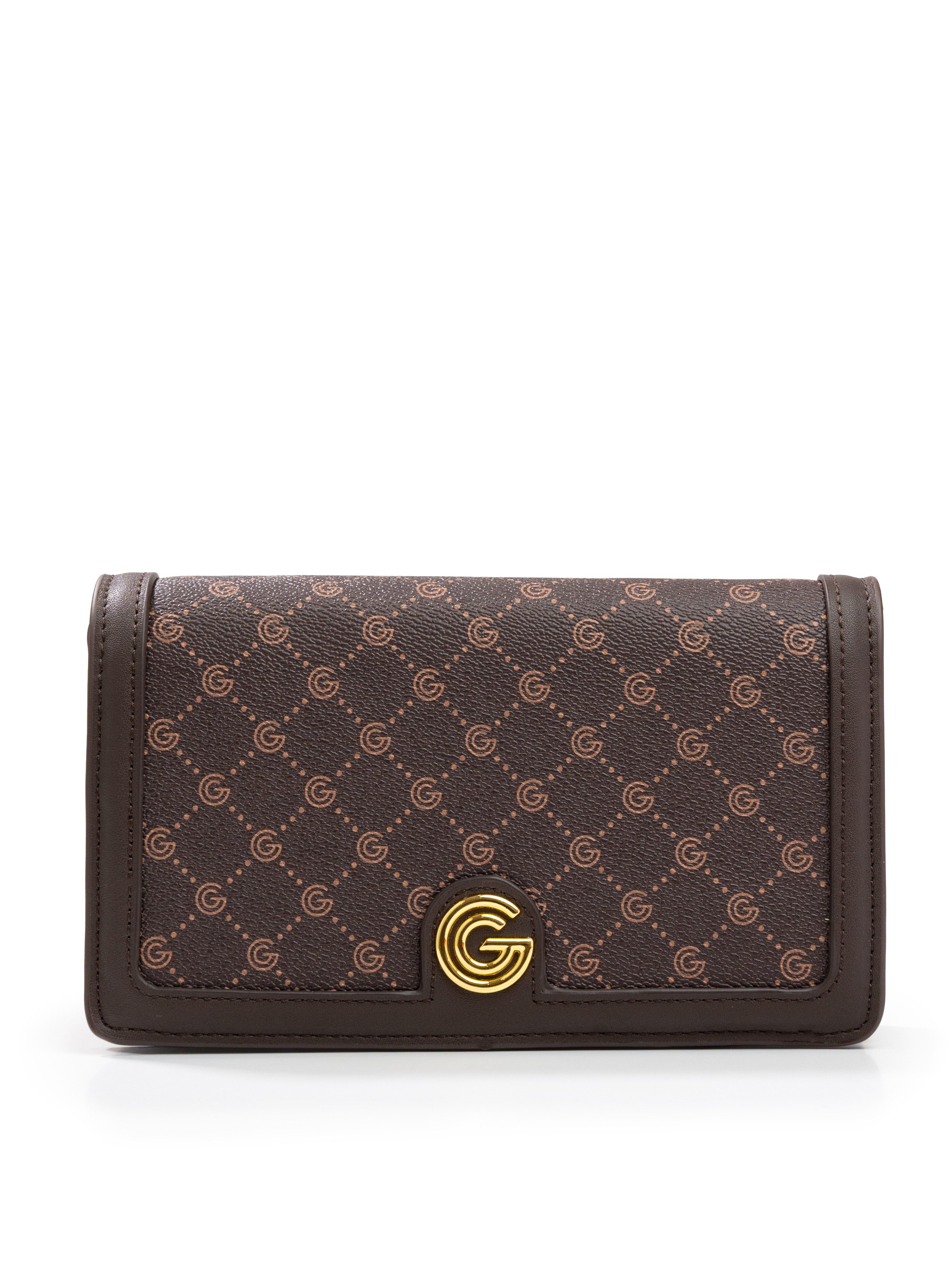 GABRIELLA G By Gabriella Gucci Geldbörse QUEEN, Damen Portemonnaie, Geldbeutel, Schultertasche im Querformat