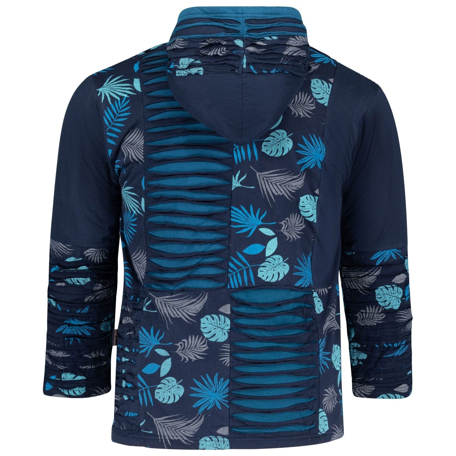 RennerXXL Fleecejacke Ankerglut Nepalliebe Damen Patchwork Jacke - Handarbeit – Bild 5 von 5