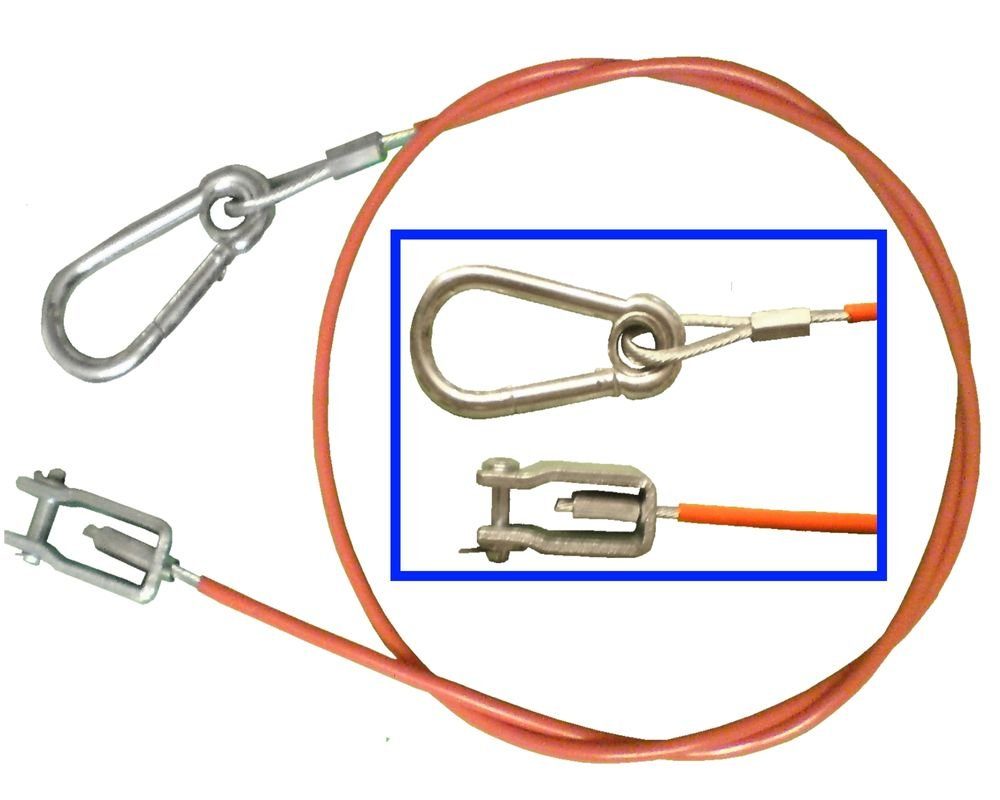 Knott Кулон Abreißseil / Sicherungsseil Knott 1050 mm lang - Knott Nr. 203202.001