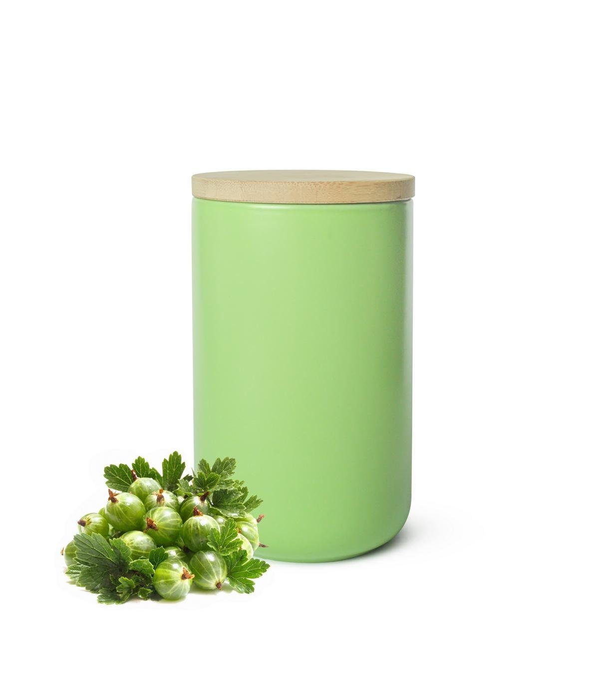 Porzellan Aufbewahrungsdose, aus Porzellan Grün Dose Vorratsbehälter Vorratsdose Sendez