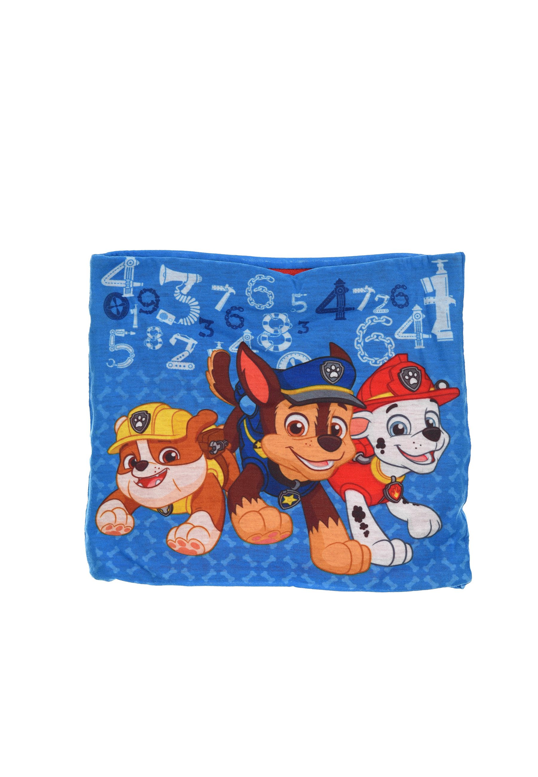 PAW PATROL Loop Kinder Jungen Schal Schlauchschal Fleece Chase Marshall