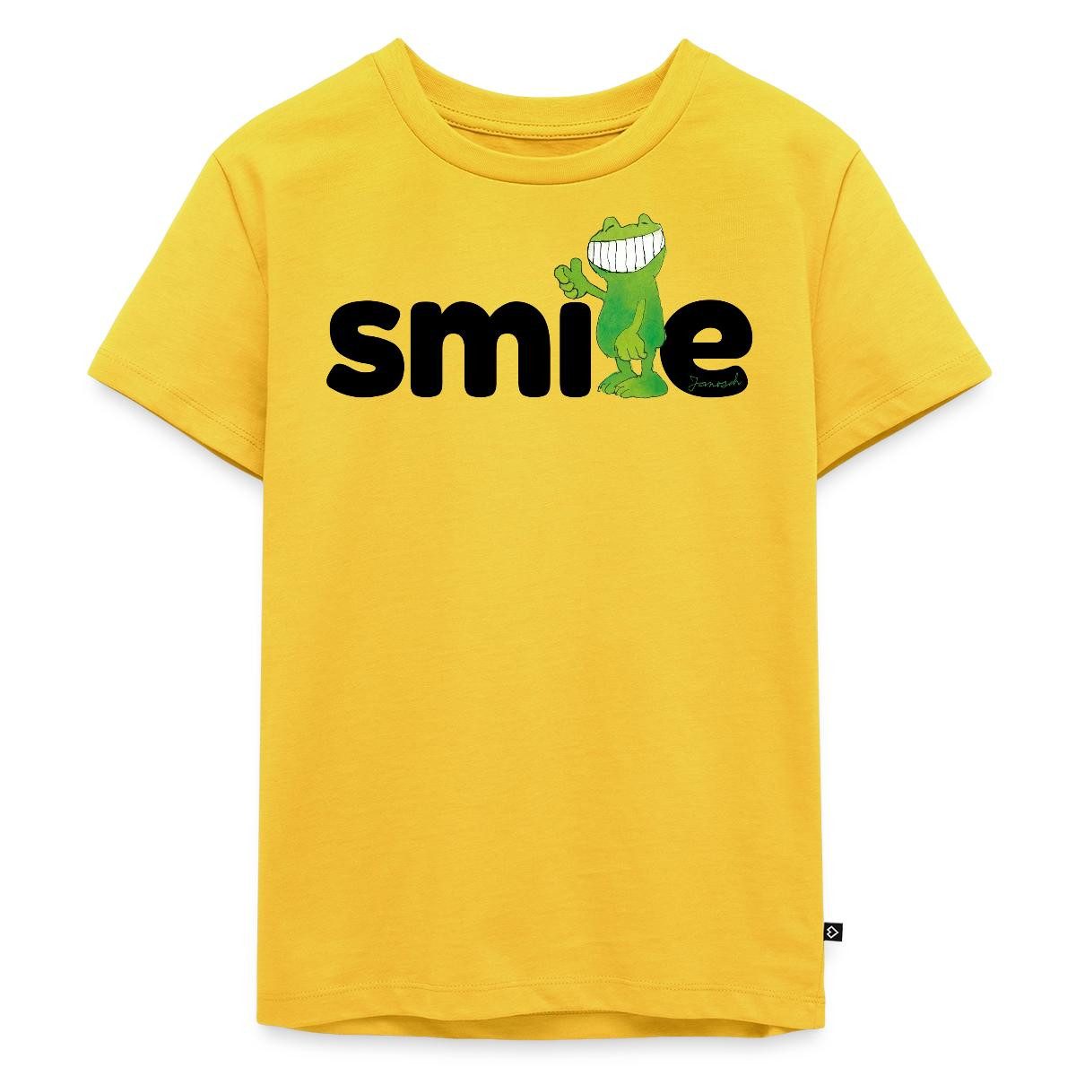 T-Shirt Janosch Günter Kastenfrosch Smile Design Kinder Premium T-Shirt