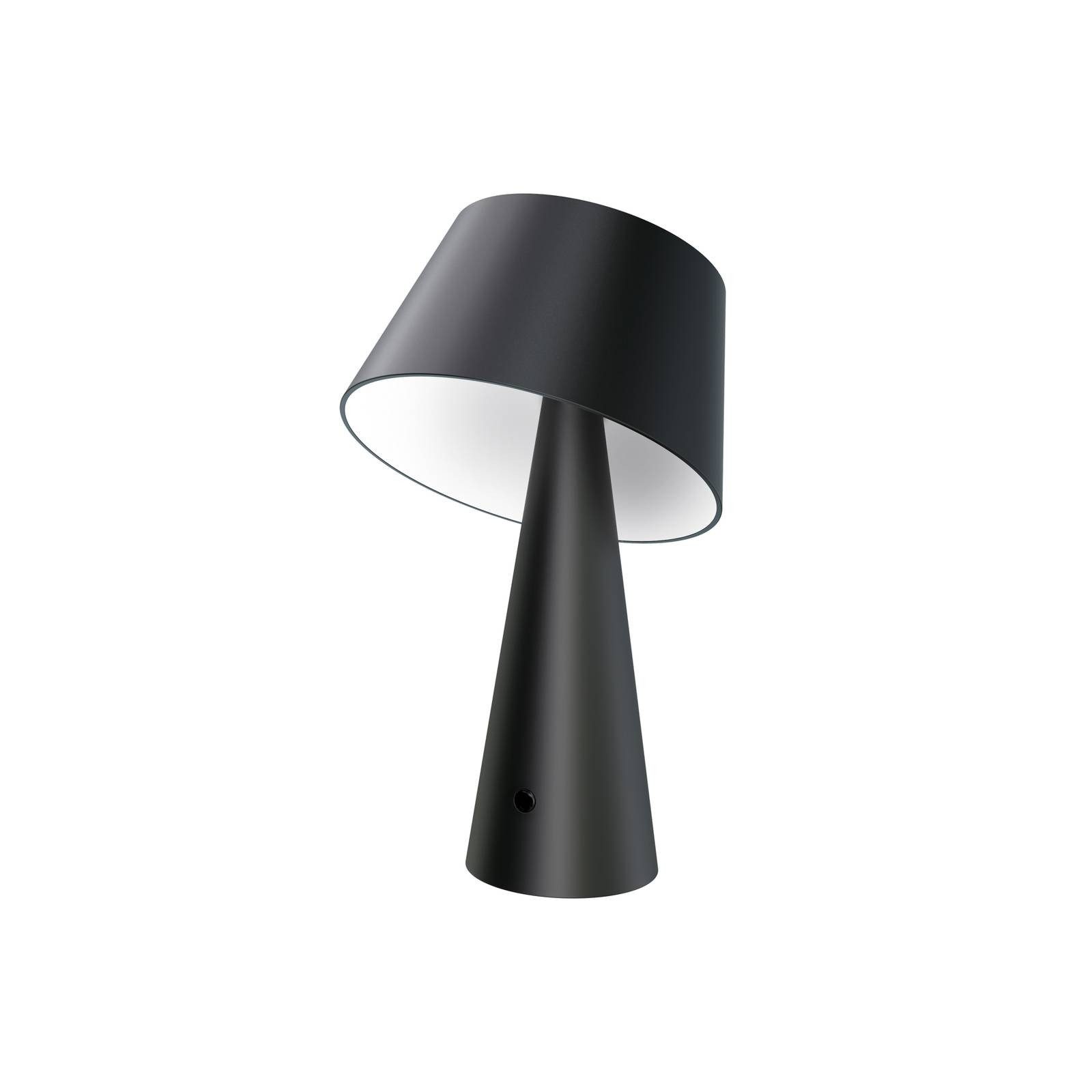 Lindby Außen-Tischleuchte Lirinor, LED, Kunststoff Schwarz universalweiß IP44, 1 x 3,3 W LED, universalweiß